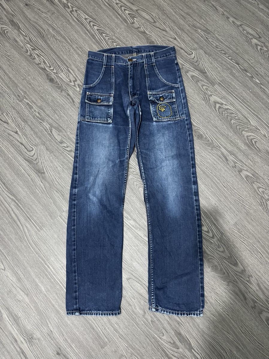 Bape Vtg Y2K A Bathing Ape Bape Jeans Size US 28 / EU 44 - 5 Thumbnail