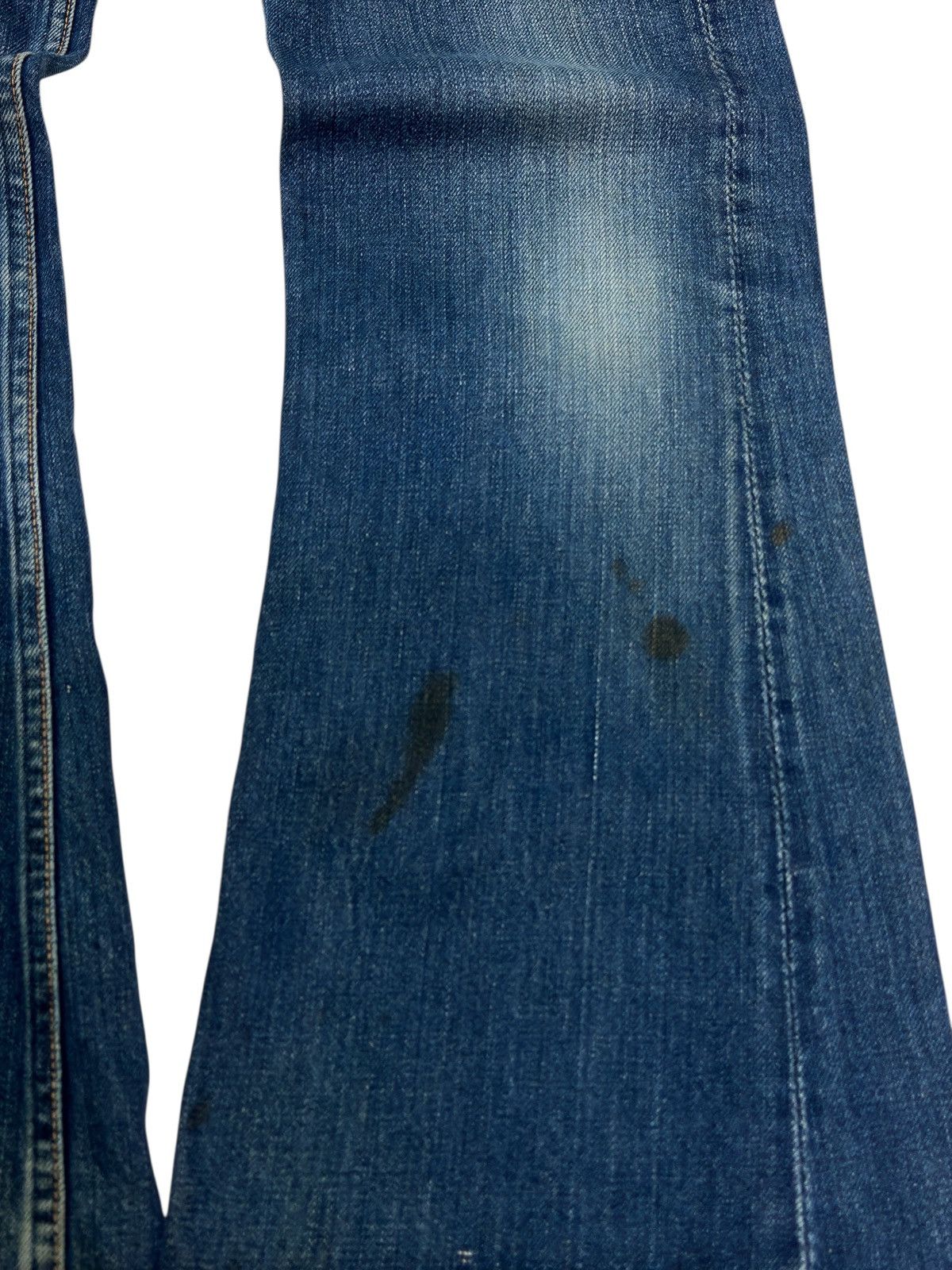 If Six Was Nine Vintage Capitan Bell Bottom Bush Pant Slight Ankle Stain Size US 28 / EU 44 - 7 Thumbnail