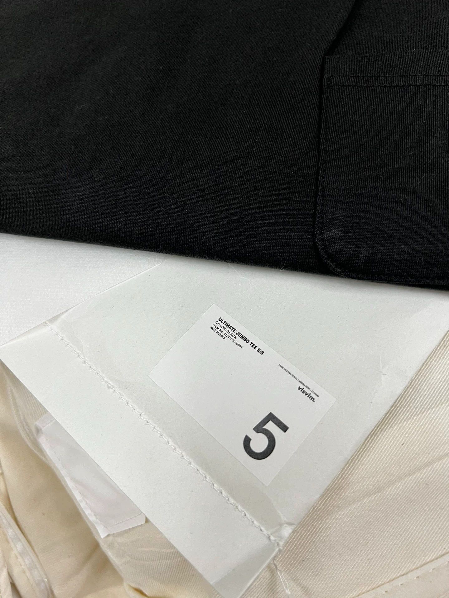 Visvim VISVIM 24SS ULTIMATE JUMBO TEE BLACK Size5 Size US XXL / EU 58 / 5 - 4 Thumbnail