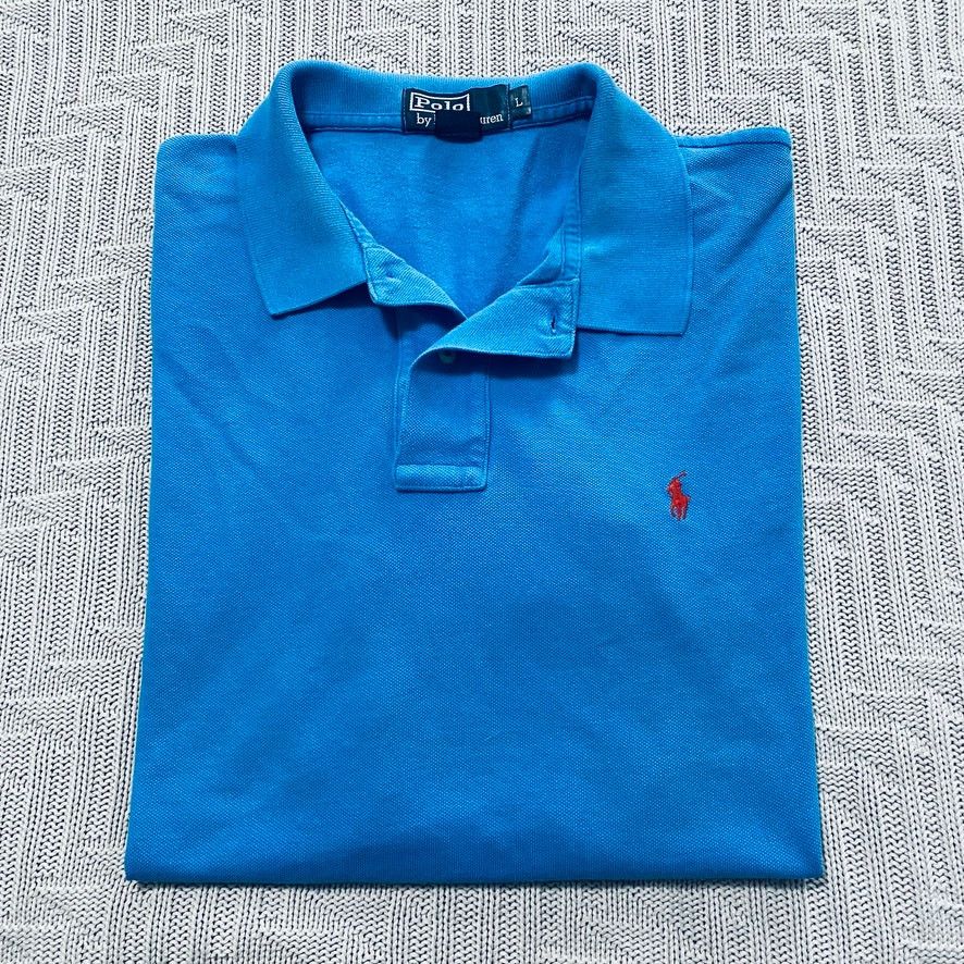 Polo Ralph Lauren Polo Ralph Lauren blue polo shirt Size US L / EU 52-54 / 3 - 1 Thumbnail
