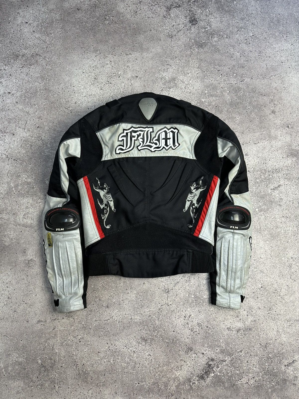 Japanese Brand × Vintage Vintage Polo FLM Motorcycle Jacket Archival Y2K Racing Size US S / EU 44-46 / 1 - 6 Thumbnail