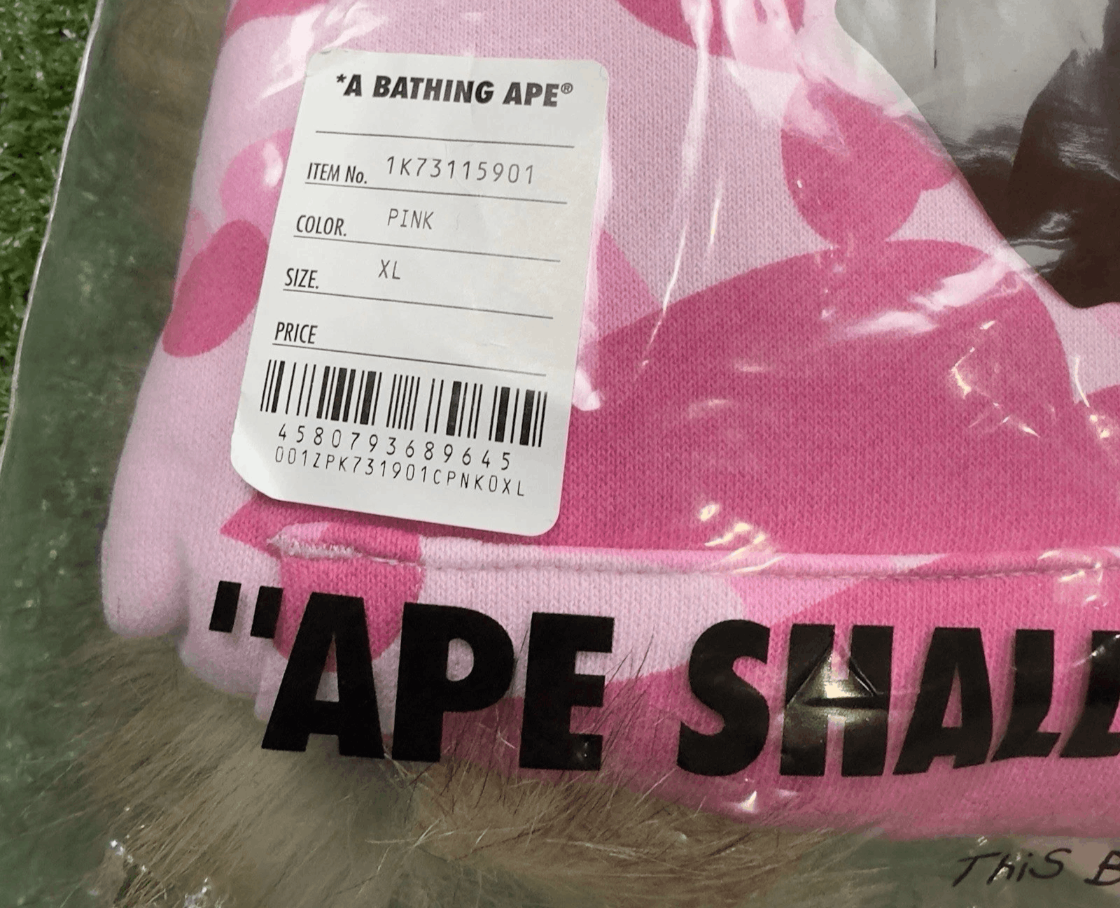 Bape BAPE® X DON TOLIVER FAUX FUR SHARK ZIP HOODIE PINK SIZE XL Size US XL / EU 56 / 4 - 2 Thumbnail