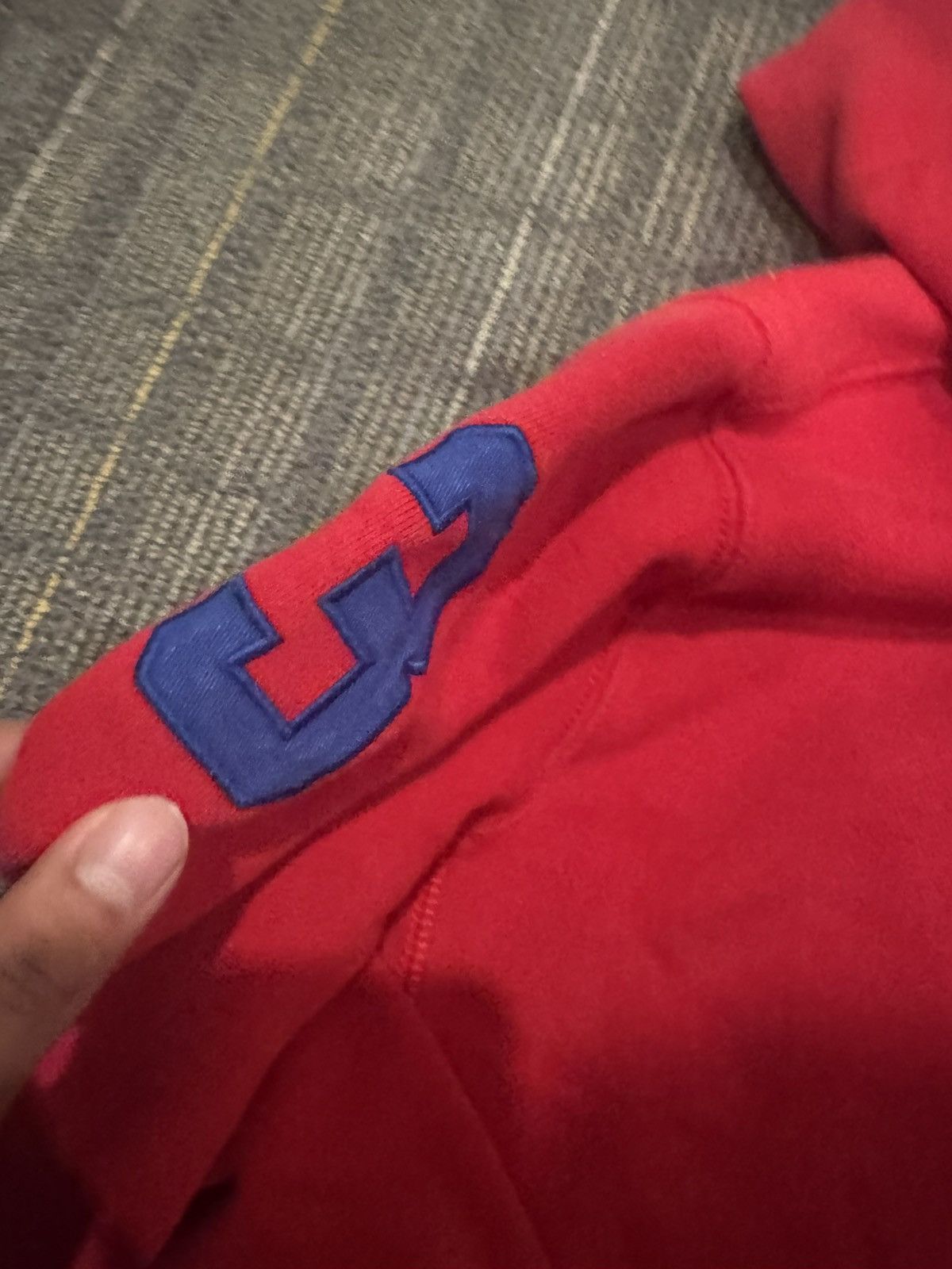 Carhartt Red Polo Ralph Lauren Big Pony Hoodie Size US L / EU 52-54 / 3 - 4 Thumbnail