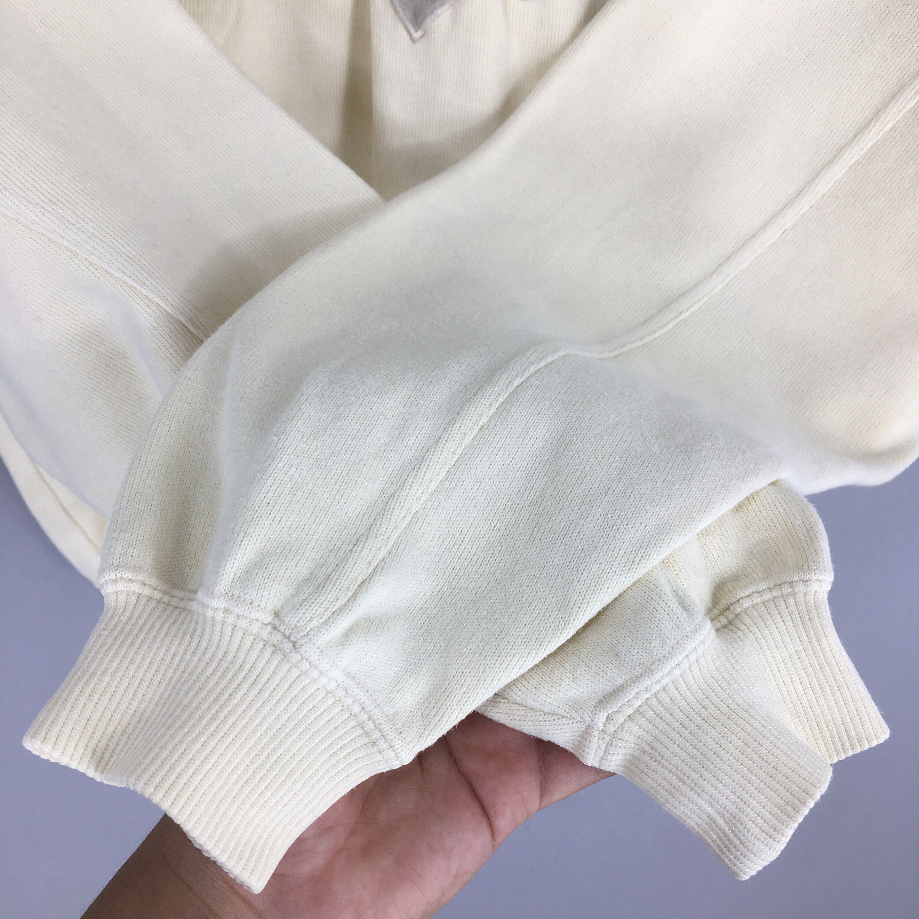Designer × Kenzo Vintage Kenzo Golf White Cream Sweater Medium Size US M / EU 48-50 / 2 - 4 Thumbnail