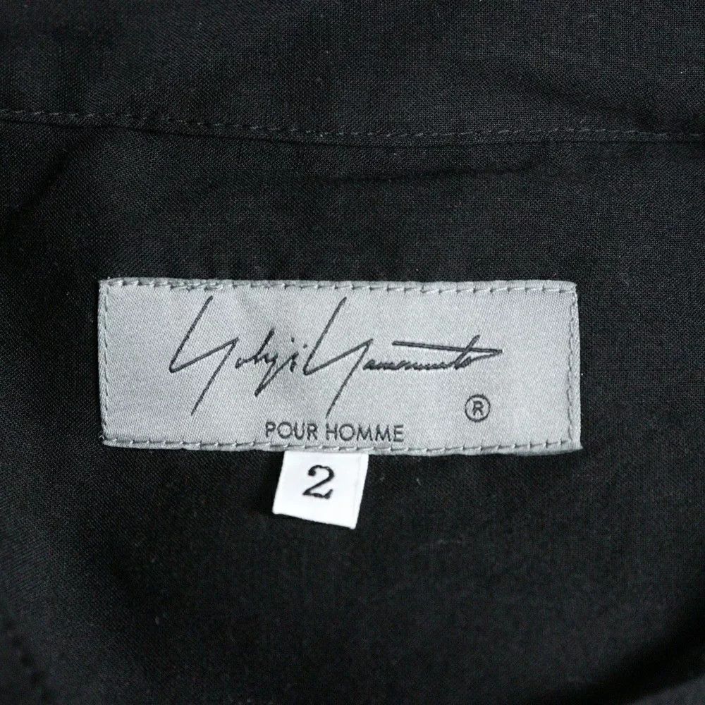 Yohji Yamamoto YOHJI YAMAMOTO POUR HOMME/ 24SS Shaka Button Blouse Size US M / EU 48-50 / 2 - 7 Thumbnail