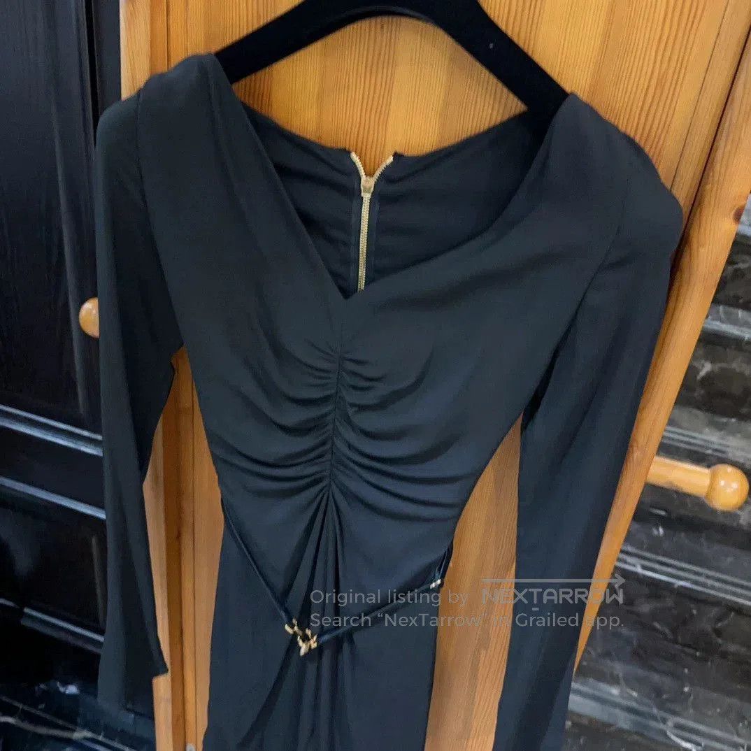 Versace versace little black dress for women. Size US 40 / EU 56 - 2 Thumbnail