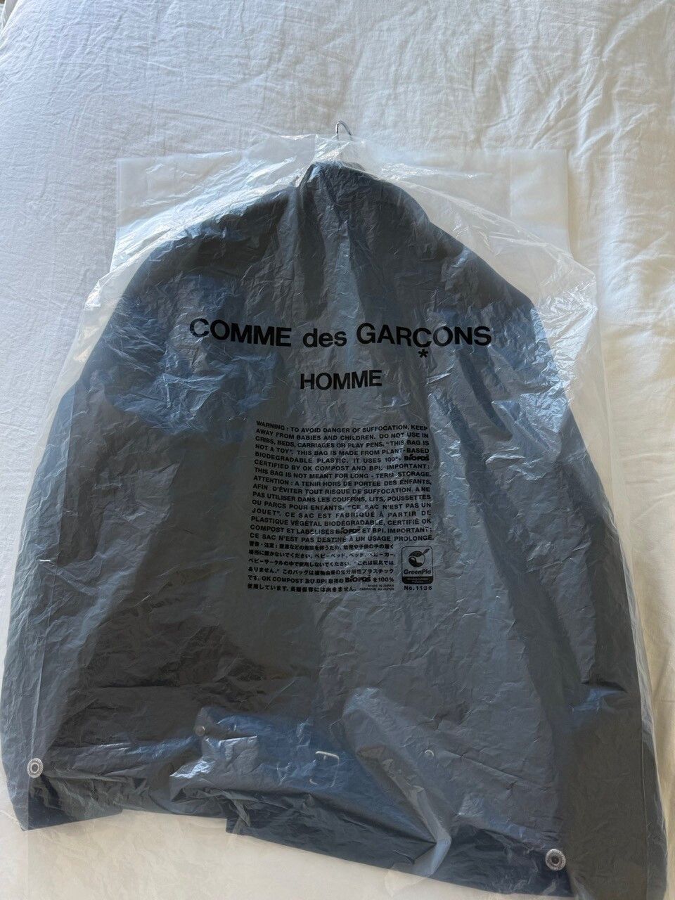 Comme des Garcons Homme Comme des Garçons Homme Dyed Patchwork Chore Jacket Black L Size US L / EU 52-54 / 3 - 8 Thumbnail