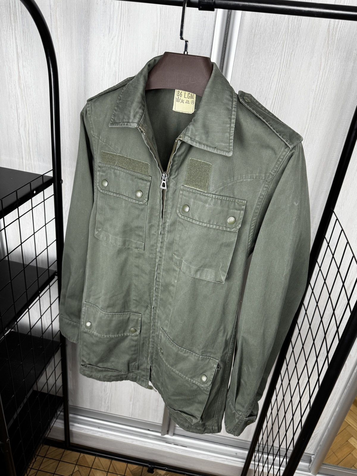 Other VTG 70s 80s Socovet French Eclaire Military Jacket 86 L.Gm Size US XS / EU 42 / 0 - 6 Thumbnail