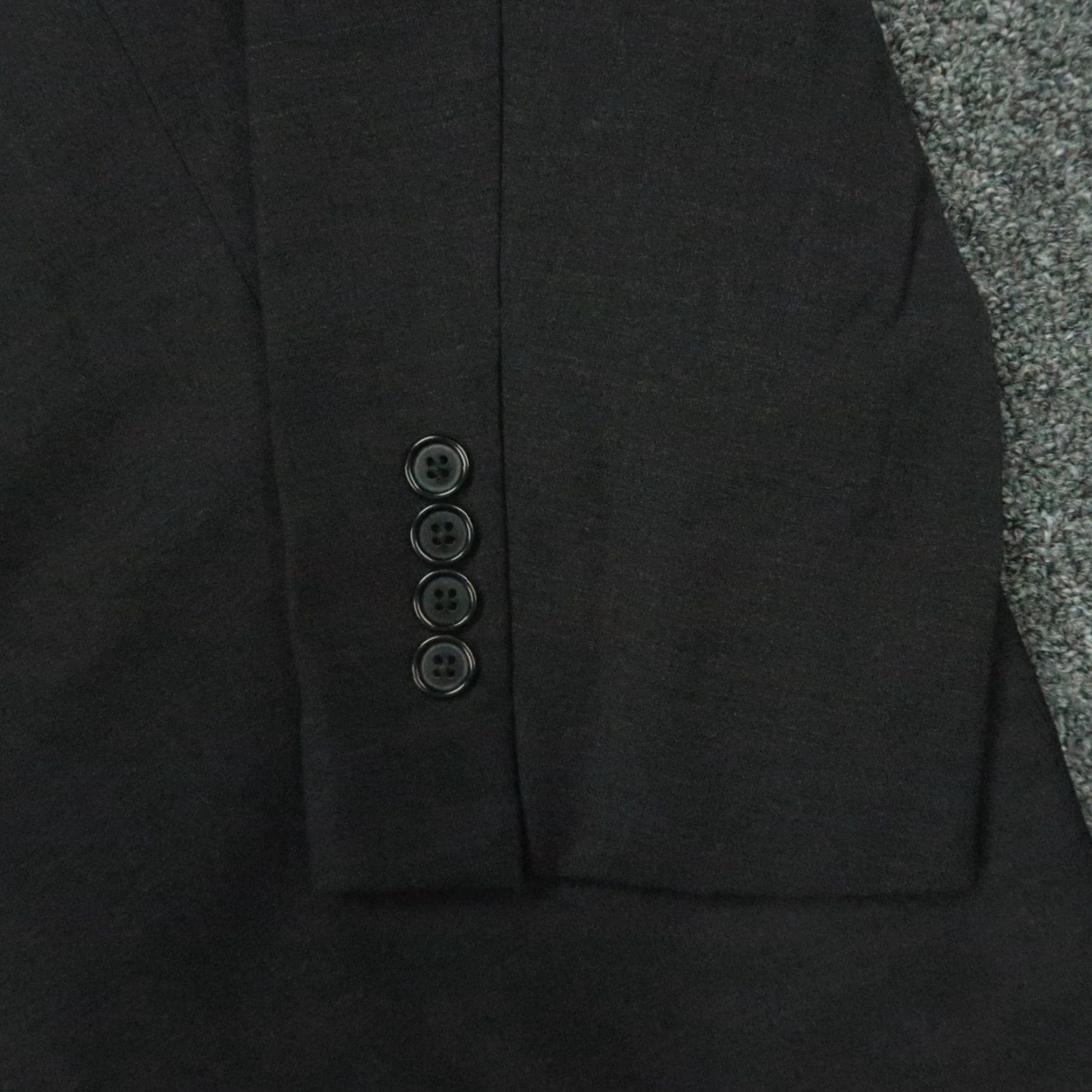 Brooks Brothers Brooks Brothers Blazer Mens 46L Gray Wool Sport Coat Notch Lapel Single-Breasted 2-Button Regular Fit Vintage No Size 46R - 6 Thumbnail