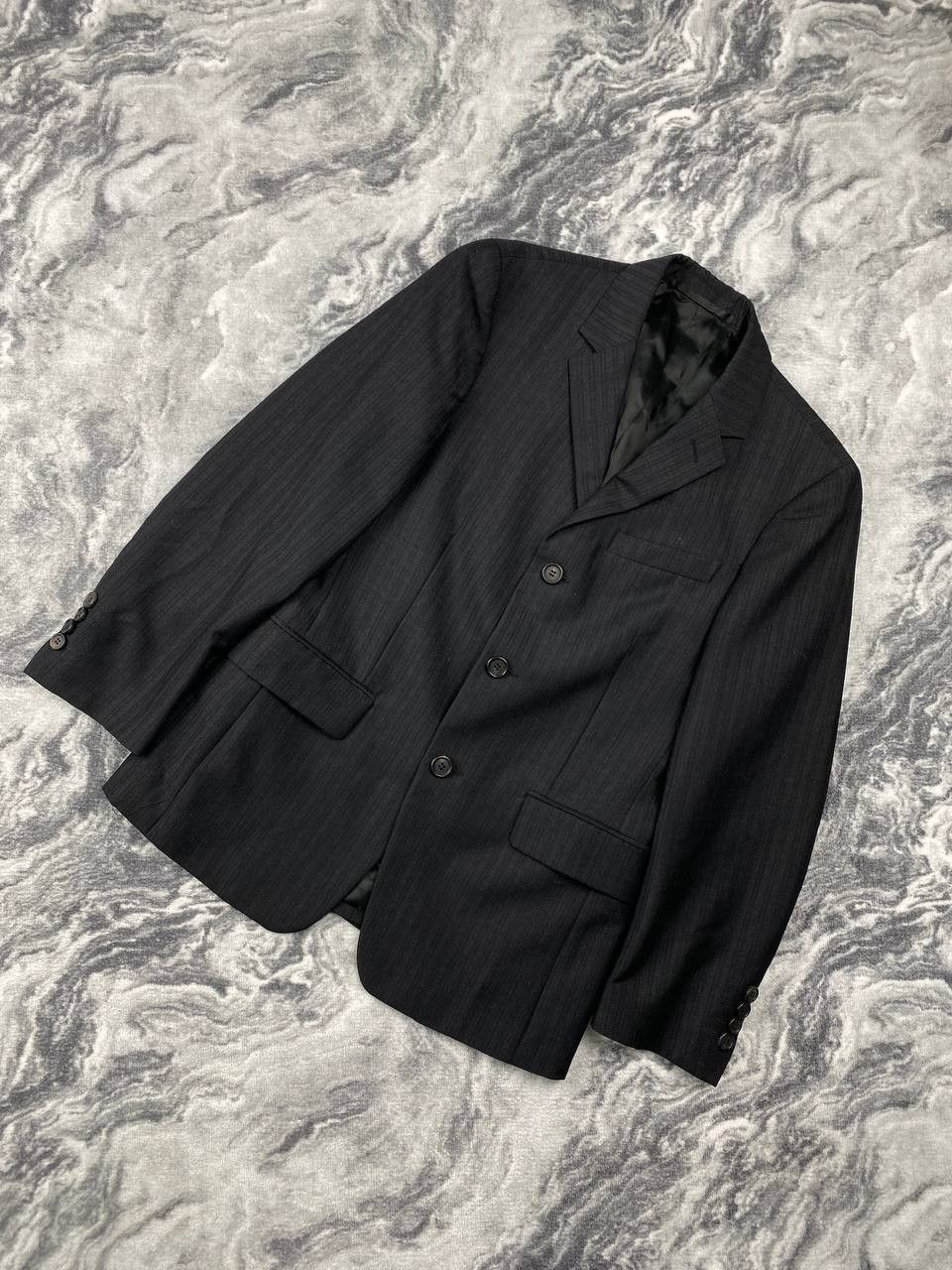 Prada Prada Classic Suit Wool Blazer And Pants Size 44R - 2 Thumbnail