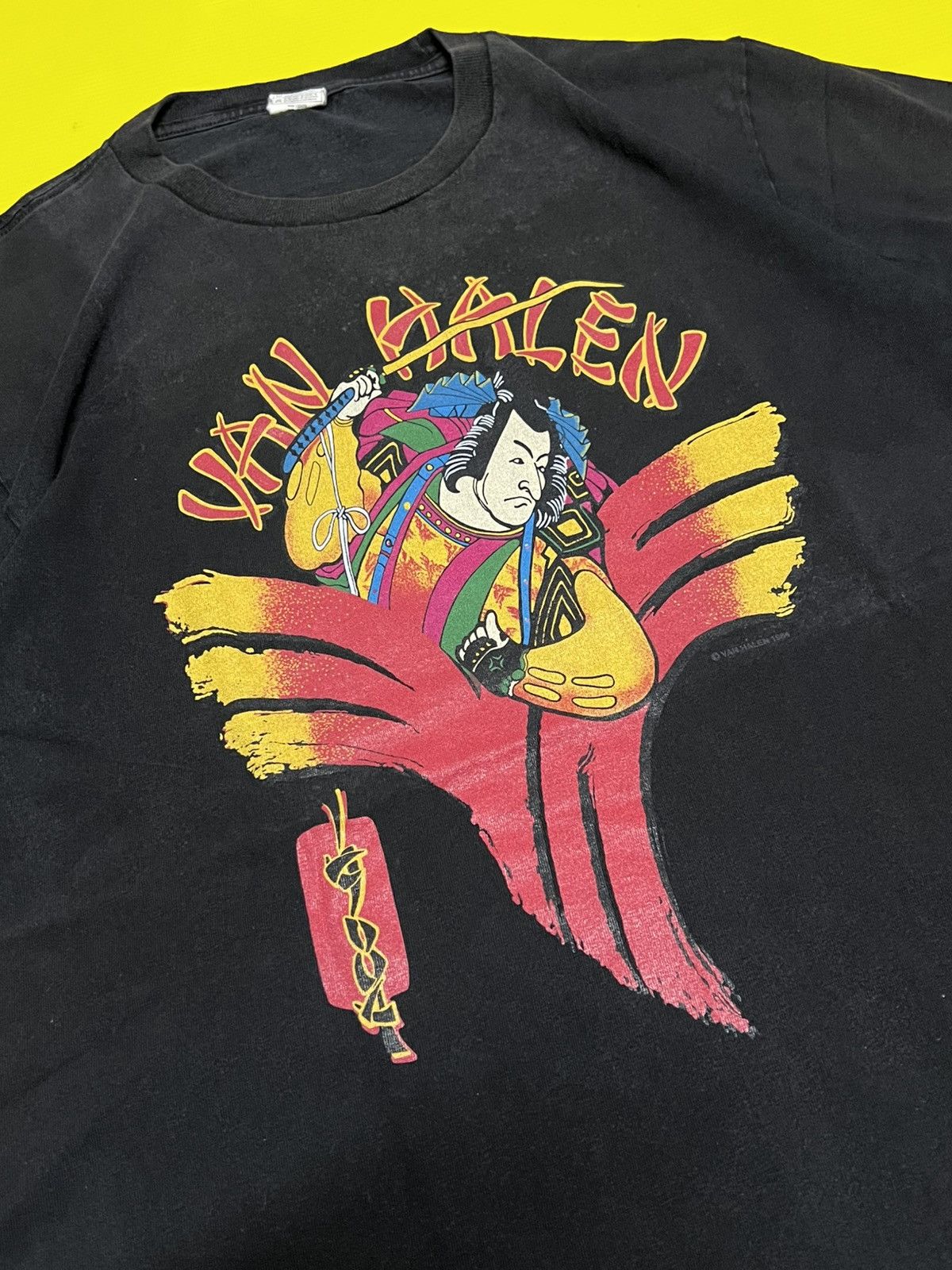 Band Tees × Vintage 🔥HOT DROPS🔥 VINTAGE VAN HALEN 1984 JAPAN TOUR TEE Size US L / EU 52-54 / 3 - 3 Thumbnail