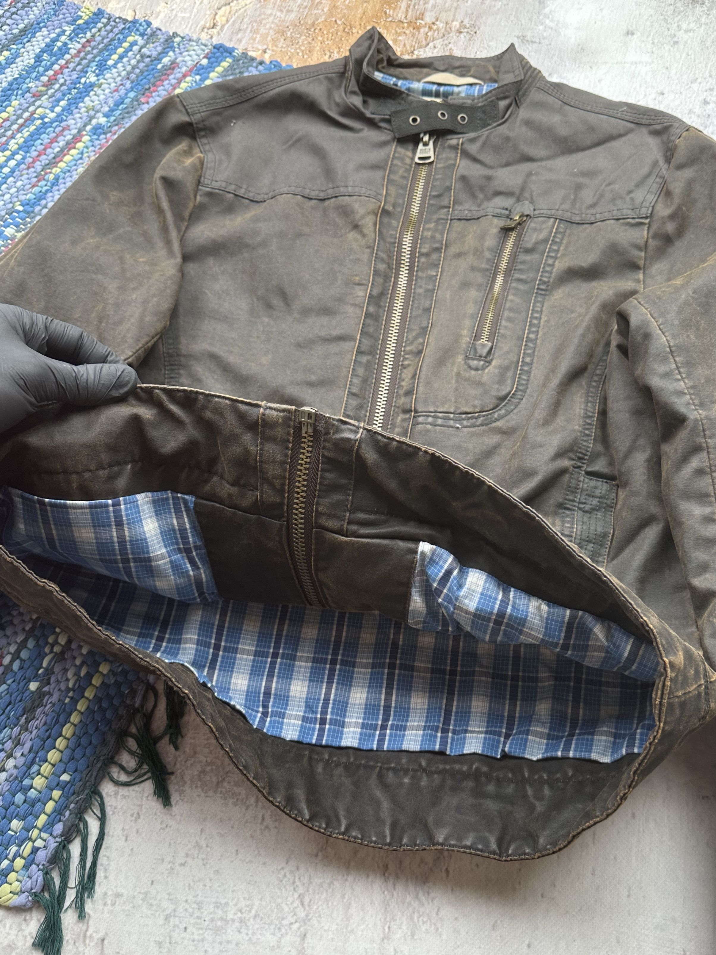 Japanese Brand Vintage Faded Jacket A615(D15)(195) Size US S / EU 44-46 / 1 - 4 Thumbnail