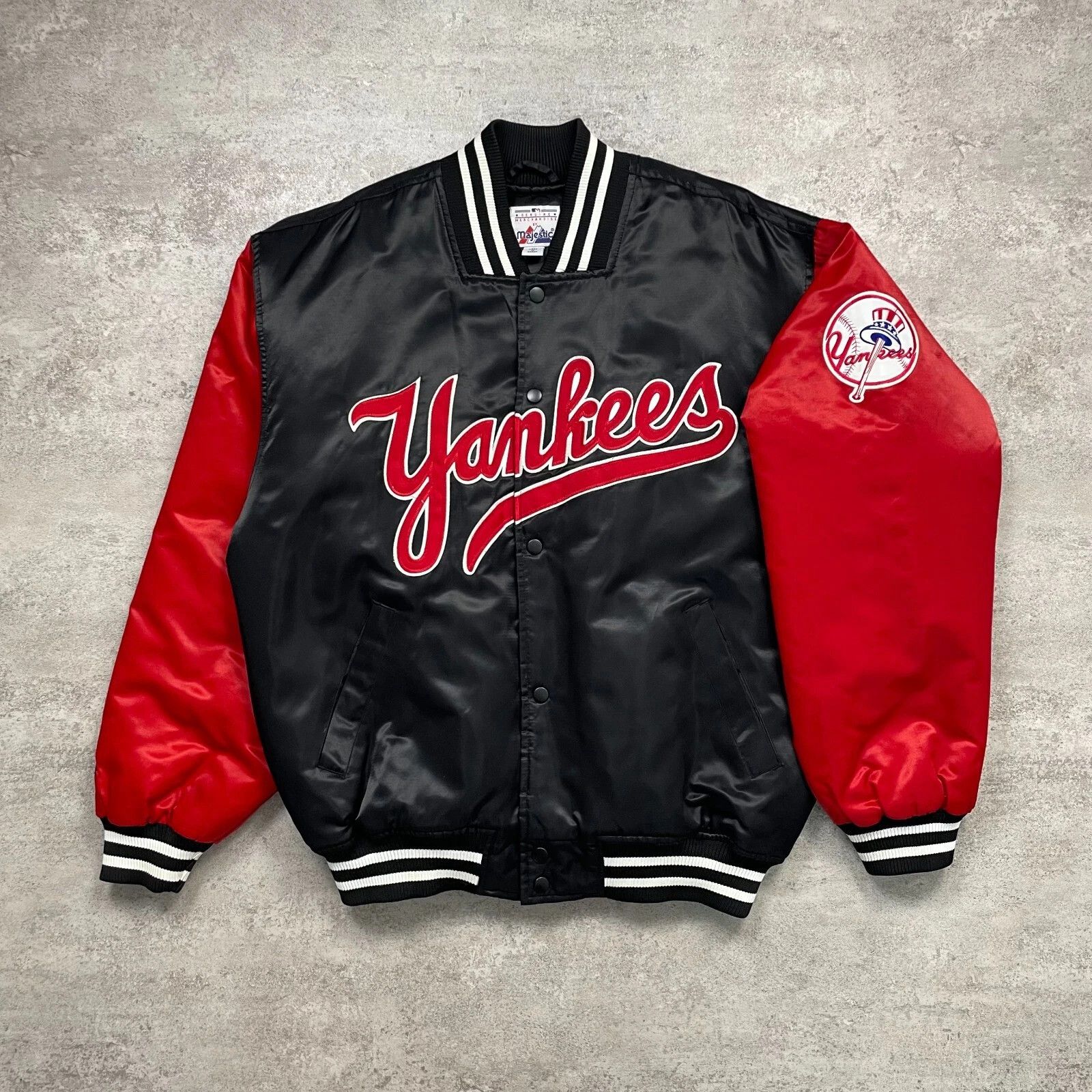 ジャケット・アウター Kith Leather Jacket MLB Yankees Bomber Kith Leather Jacket MLB Yankees Bomber 【公式通販】
