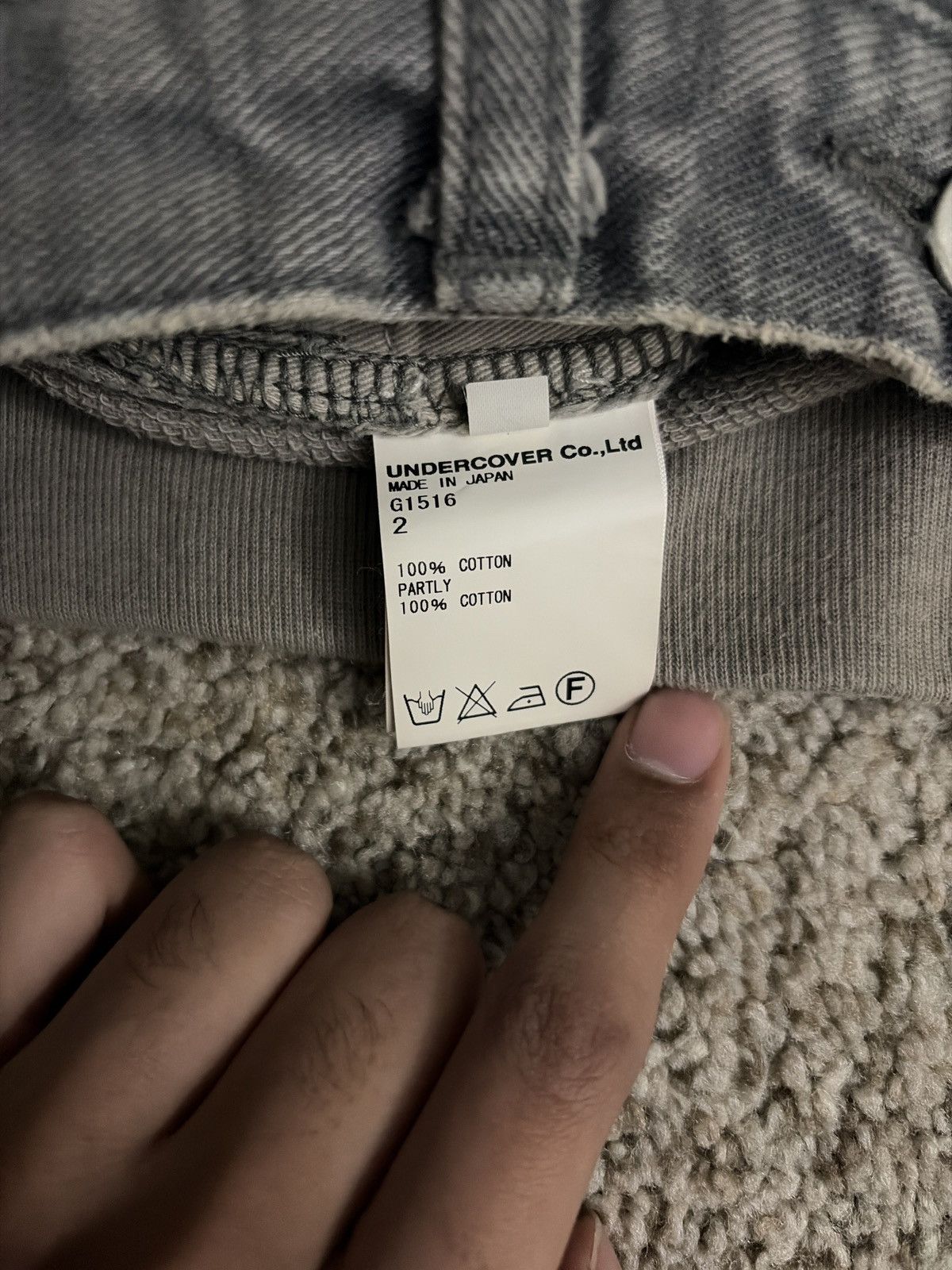 Undercover Undercover Hybrid Denim Size US 29 - 3 Thumbnail