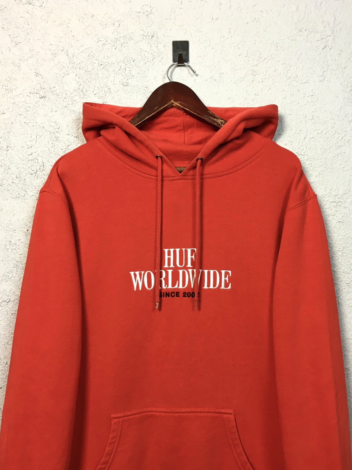 Huf hoodie HUF Worldwide Since 2002 Sweatshirt vintage y2k skate Size US L / EU 52-54 / 3 - 2 Thumbnail
