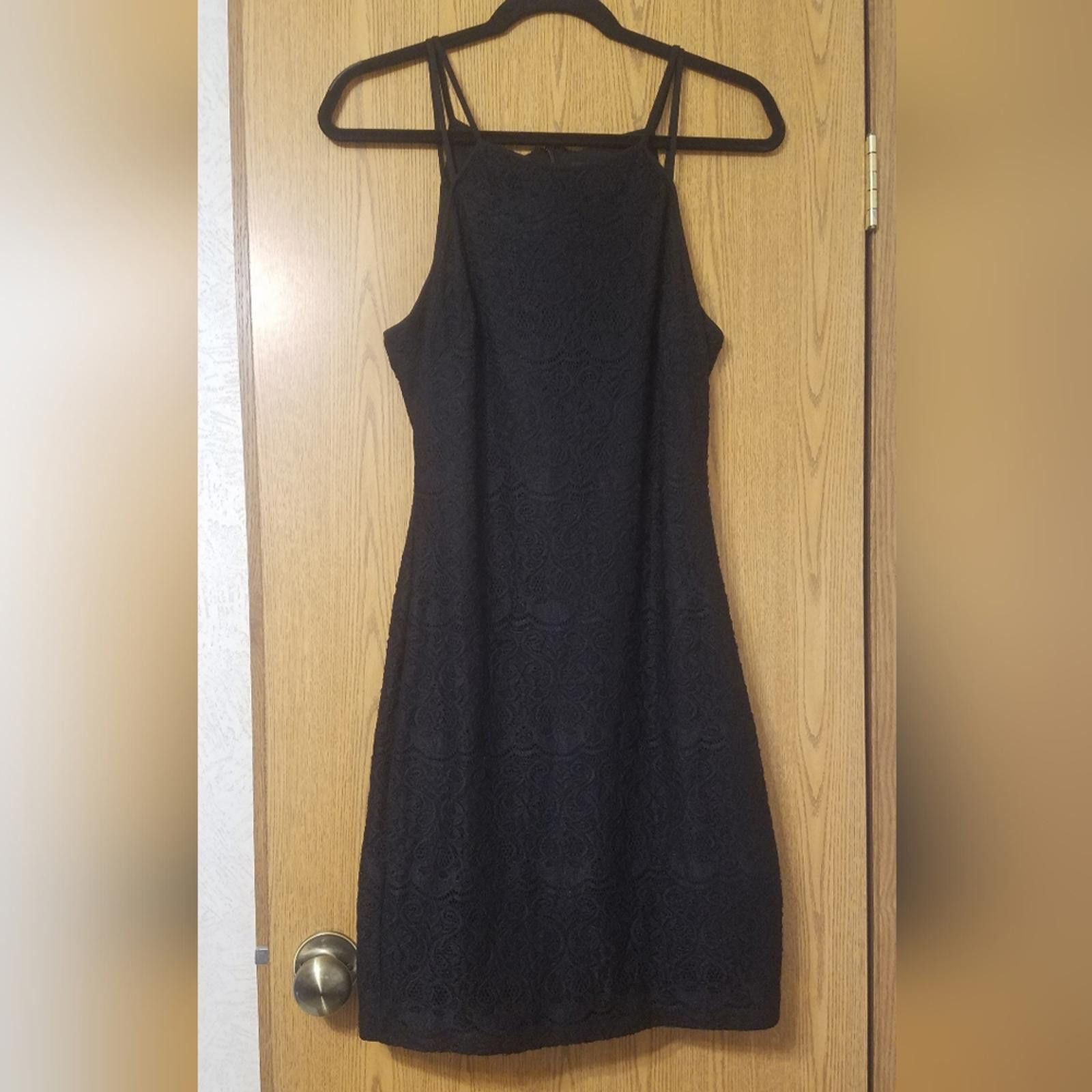 Guess Guess Black Mini Dress Size 10 Size L / US 10 / IT 46 - 1 Thumbnail
