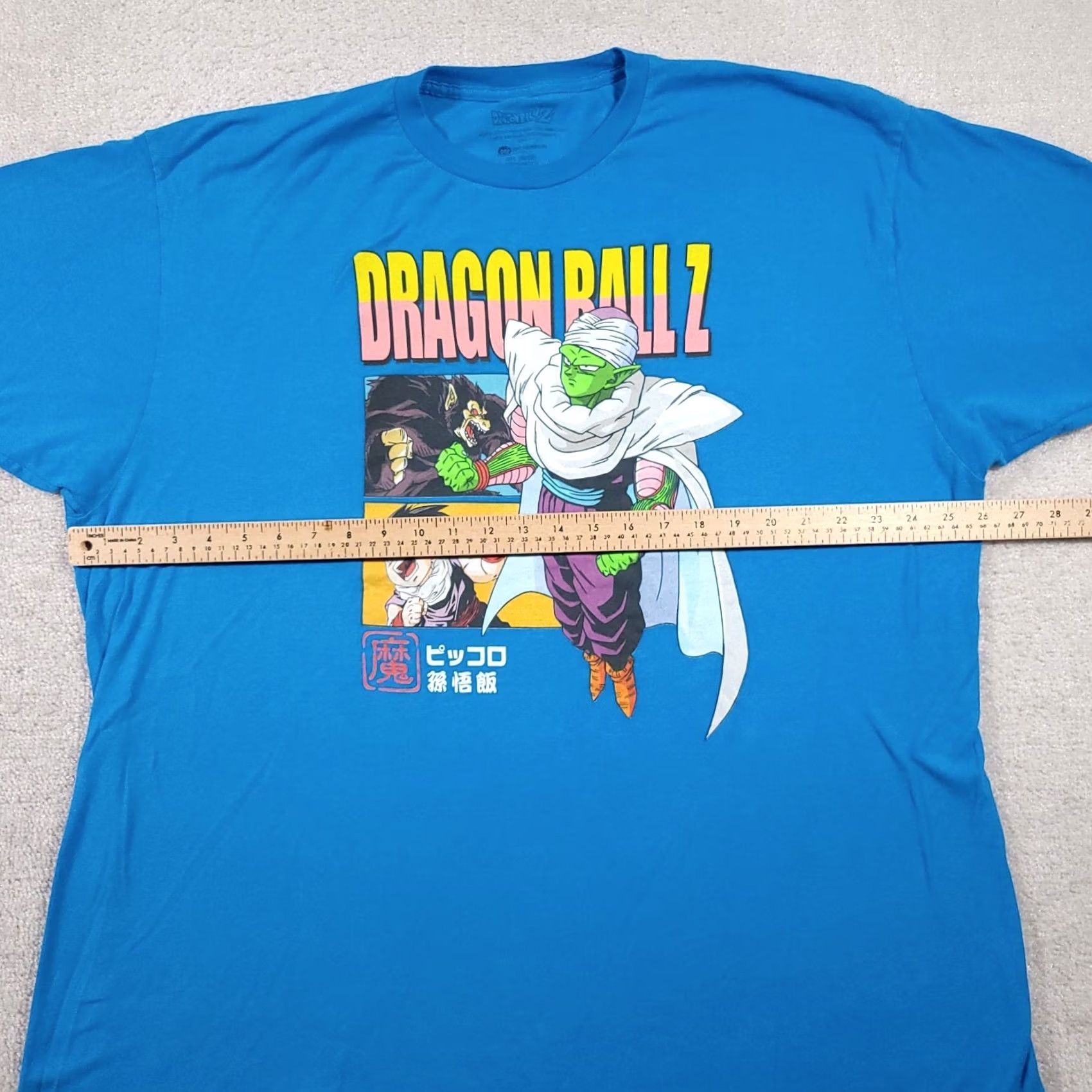 Vintage Dragonball Z Bird Studio T Shirt Mens 2XL 50/52 Blue S/S Graphic Classic Tee Size US XXL / EU 58 / 5 - 4 Thumbnail