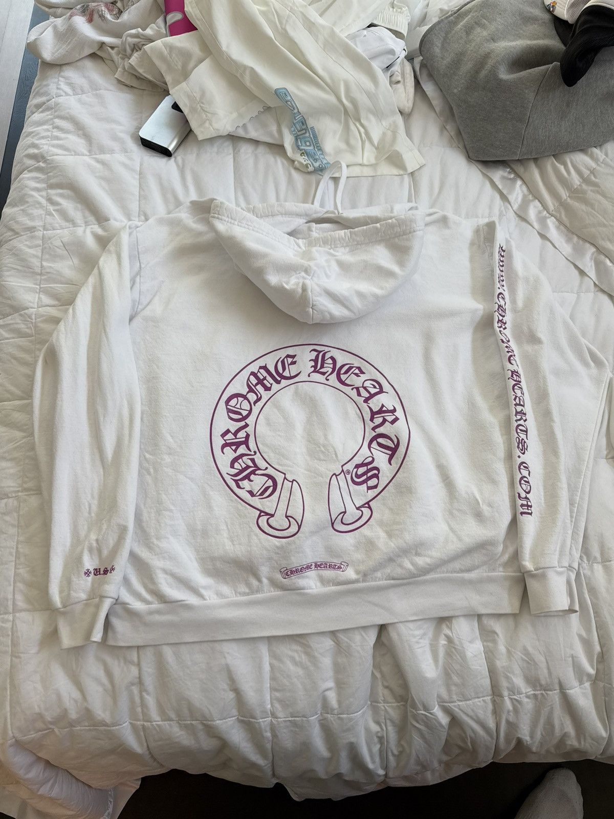 Chrome Hearts Chrome hearts purple glitter Size US XL / EU 56 / 4 - 2 Thumbnail