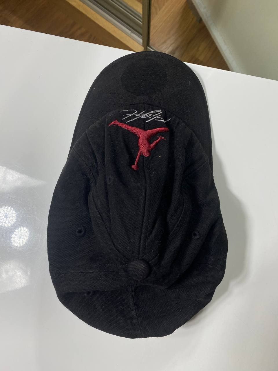 Jordan Brand × Nike Vintage Nike Air Jordan Cap Big Logo Hats Y2K USA Size ONE SIZE - 4 Thumbnail
