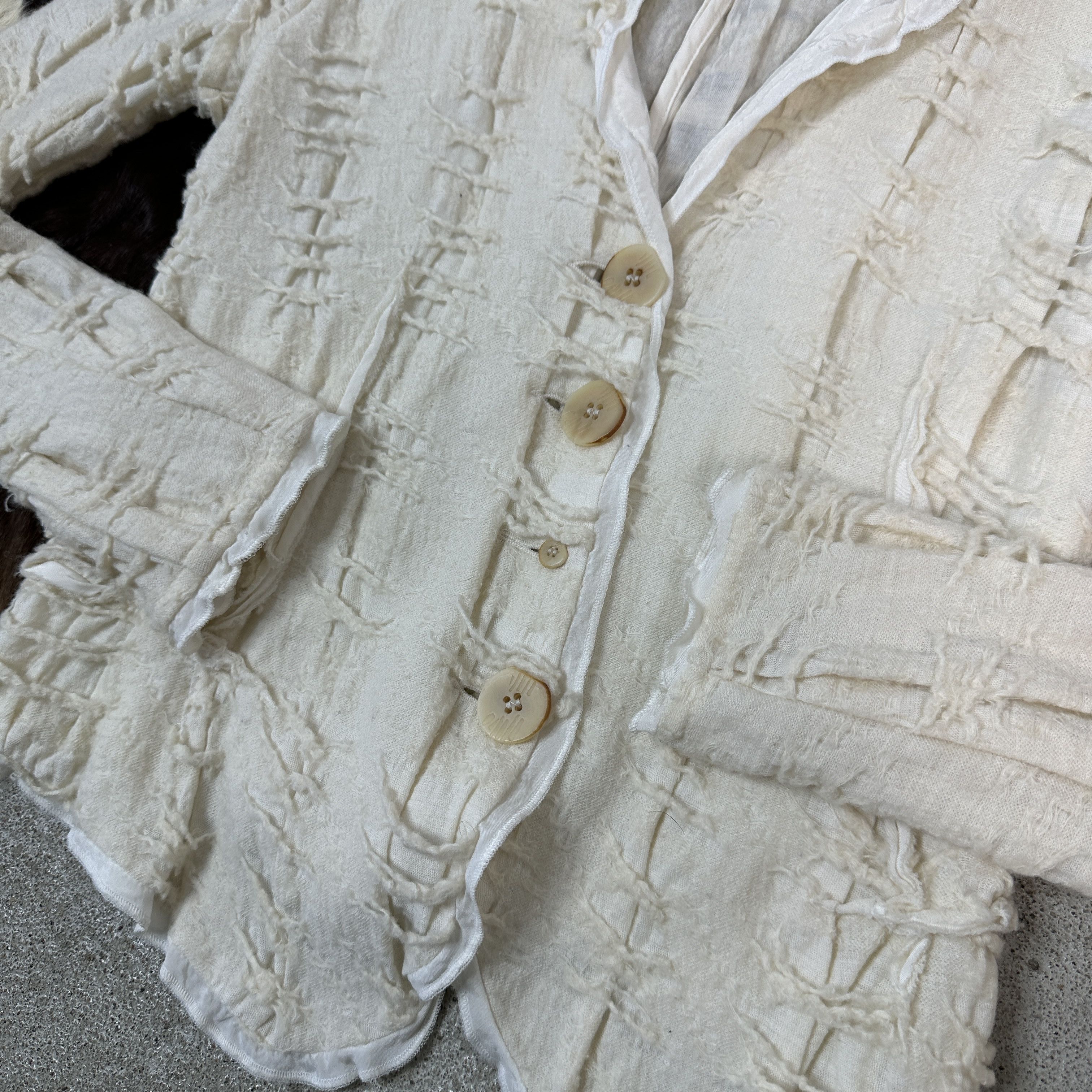 Marithe + Francois Girbaud × Vintage Vintage Marithe + Francois Girbaud Distressed jacket Size XS / US 0-2 / IT 36-38 - 3 Thumbnail