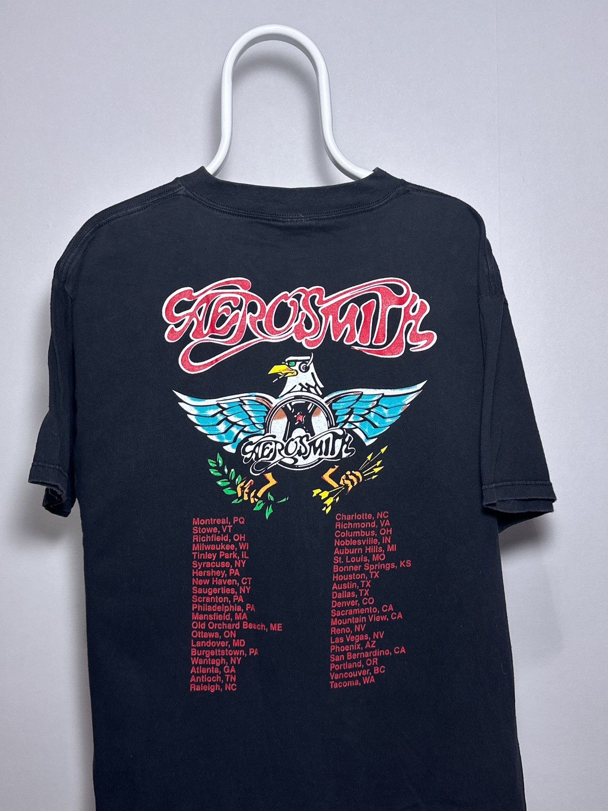 Aerosmith Aerosmith Aero-Force One 1993 Concert Tshirt Size US XL / EU 56 / 4 - 4 Thumbnail