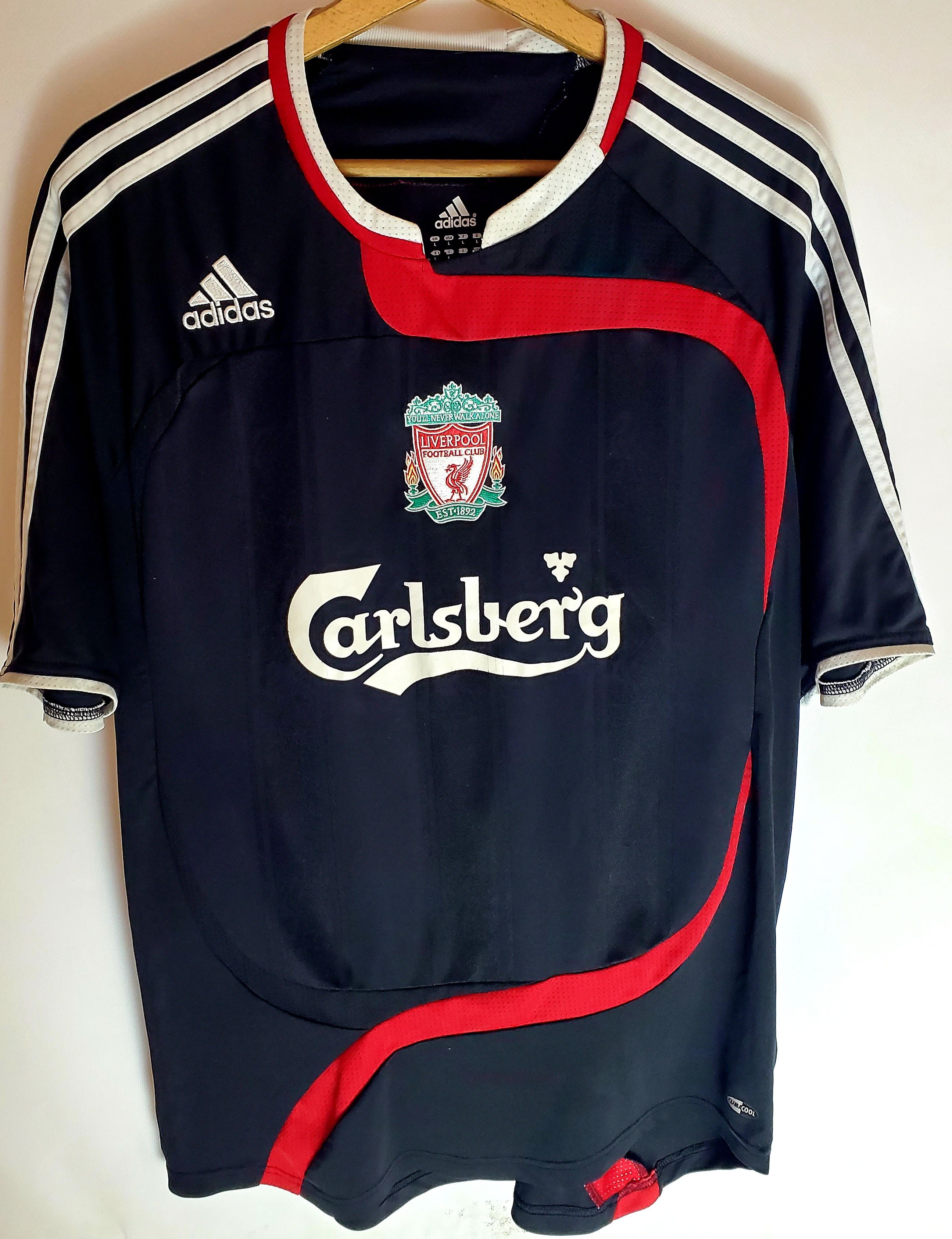 Adidas LIVERPOOL 2007 2008 FOOTBALL SOCCER JERSEY L Size US L / EU 52-54 / 3 - 1 Thumbnail
