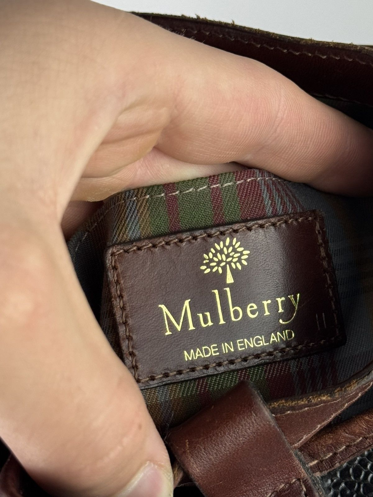 Mulberry Vintage Mulberry Abbey Leather Bucket / Crossbody Bag Size ONE SIZE - 6 Thumbnail