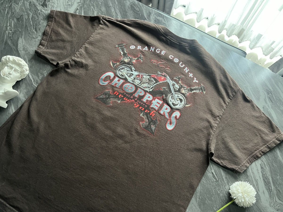 Indian Motorcycle Orange Country : Chopper New York Double Dagger Size US XL / EU 56 / 4 - 1 Thumbnail