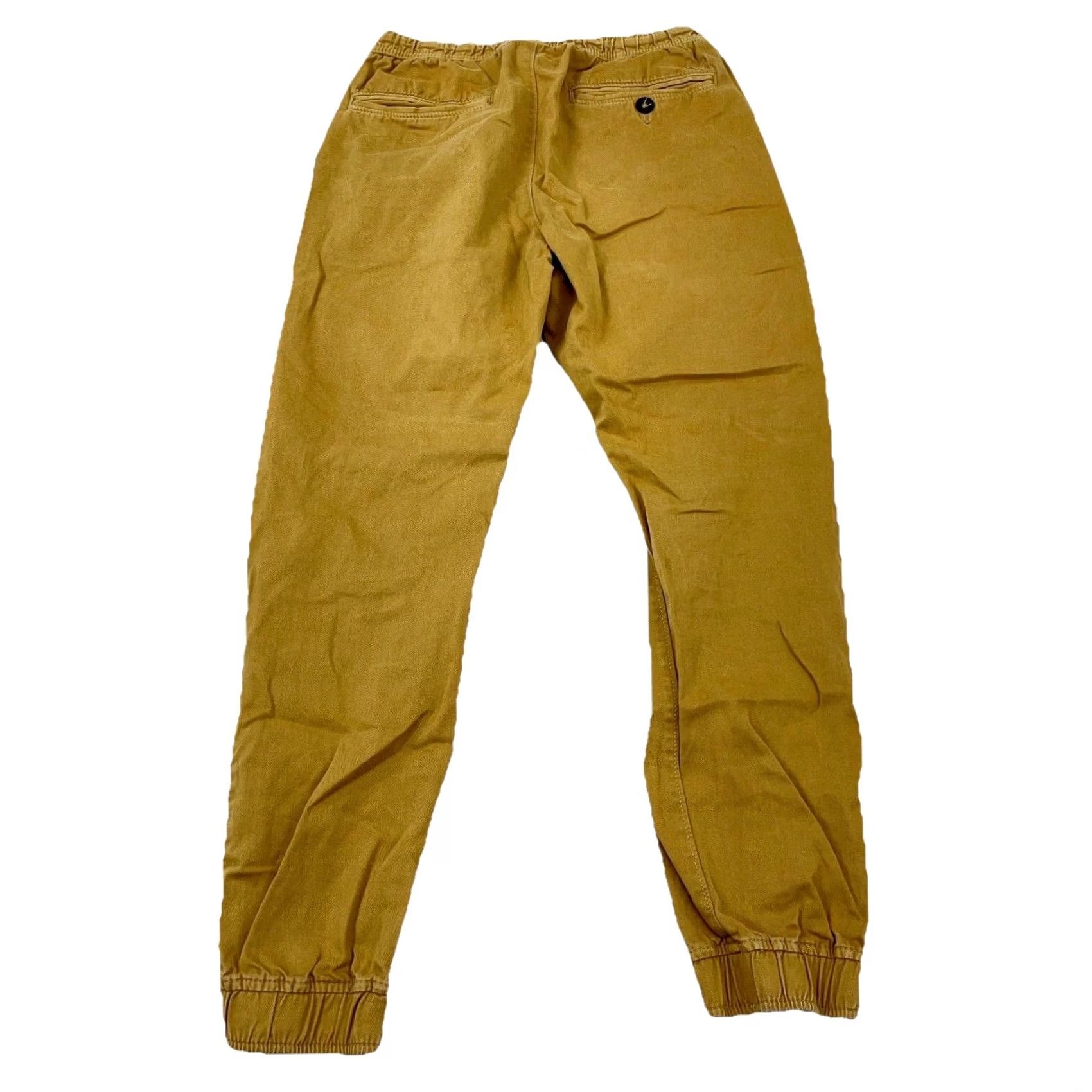 American Eagle Outfitters American Eagle Outfitters Pants Men Small Tan Brown Khaki Drawstring Joggers Tapered 27x27 Size US 29 - 2 Thumbnail