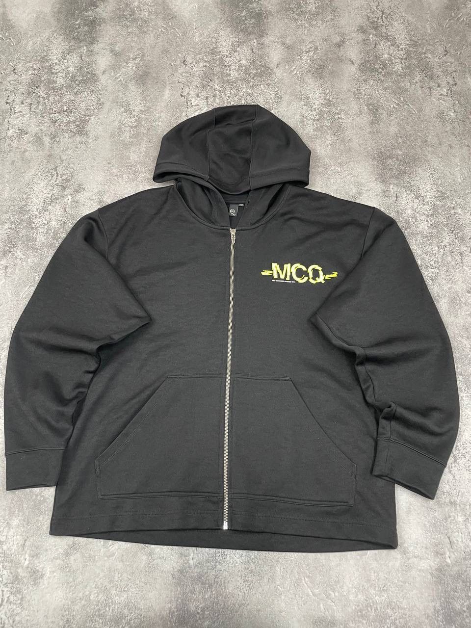 McQ Alexander McQueen McQ Alexander McQueen Men Cotton Zip Hoodie Black Size XL Size US XL / EU 56 / 4 - 1 Thumbnail