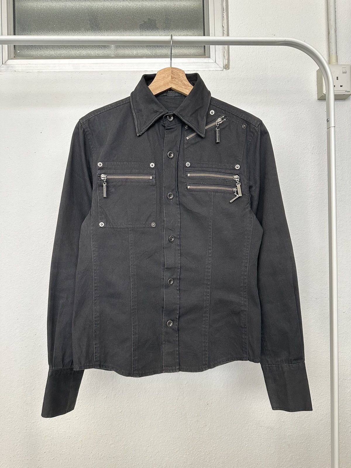 Lip Service SS06 - Lagust Anarchism multizipper shirt Size US M / EU 48-50 / 2 - 9 Thumbnail