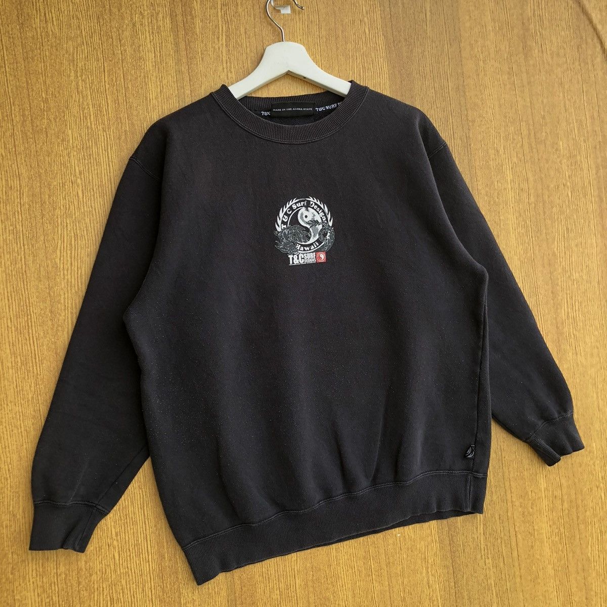 Vintage Vintage T&C Surf Designs Hawaii Sweatshirt Size US L / EU 52-54 / 3 - 3 Thumbnail