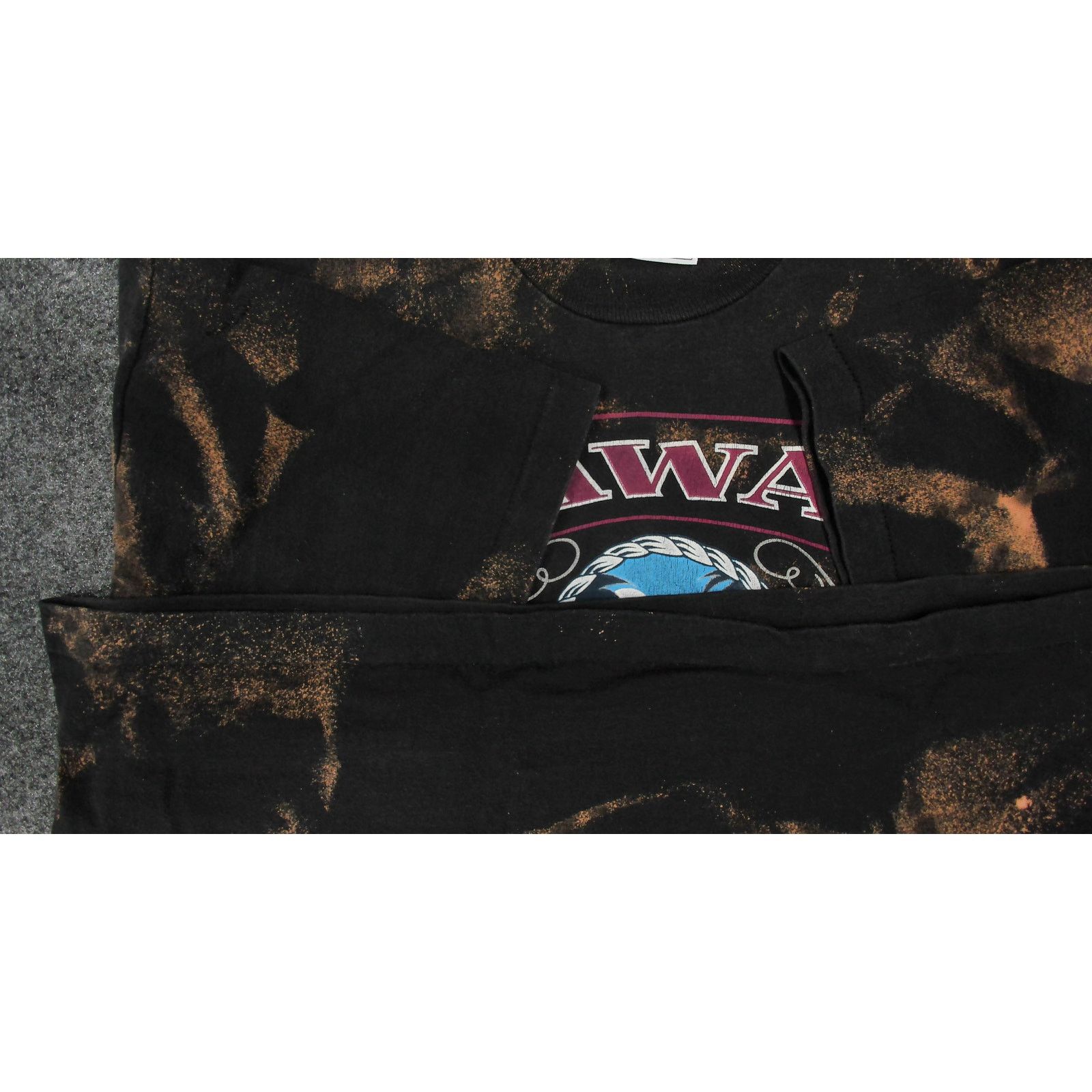 Fruit Of The Loom Fruit Of The Loom VTG 90s Bleached Hawaii Single Stitch Tee Size US XL / EU 56 / 4 - 8 Thumbnail