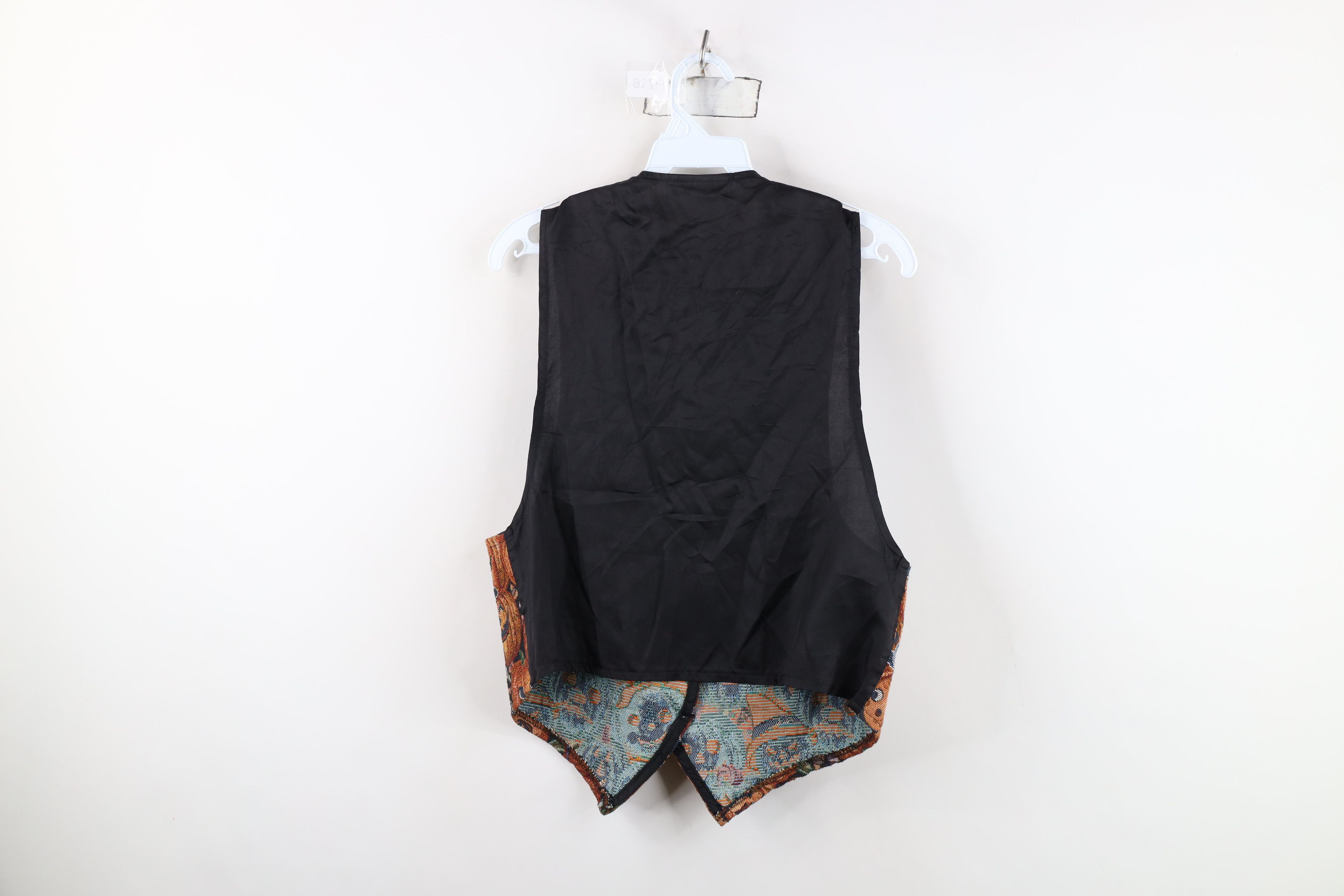 Vintage Vintage 90s Streetwear Pumpkin Halloween Vest Jacket USA Size M / US 6-8 / IT 42-44 - 11 Thumbnail