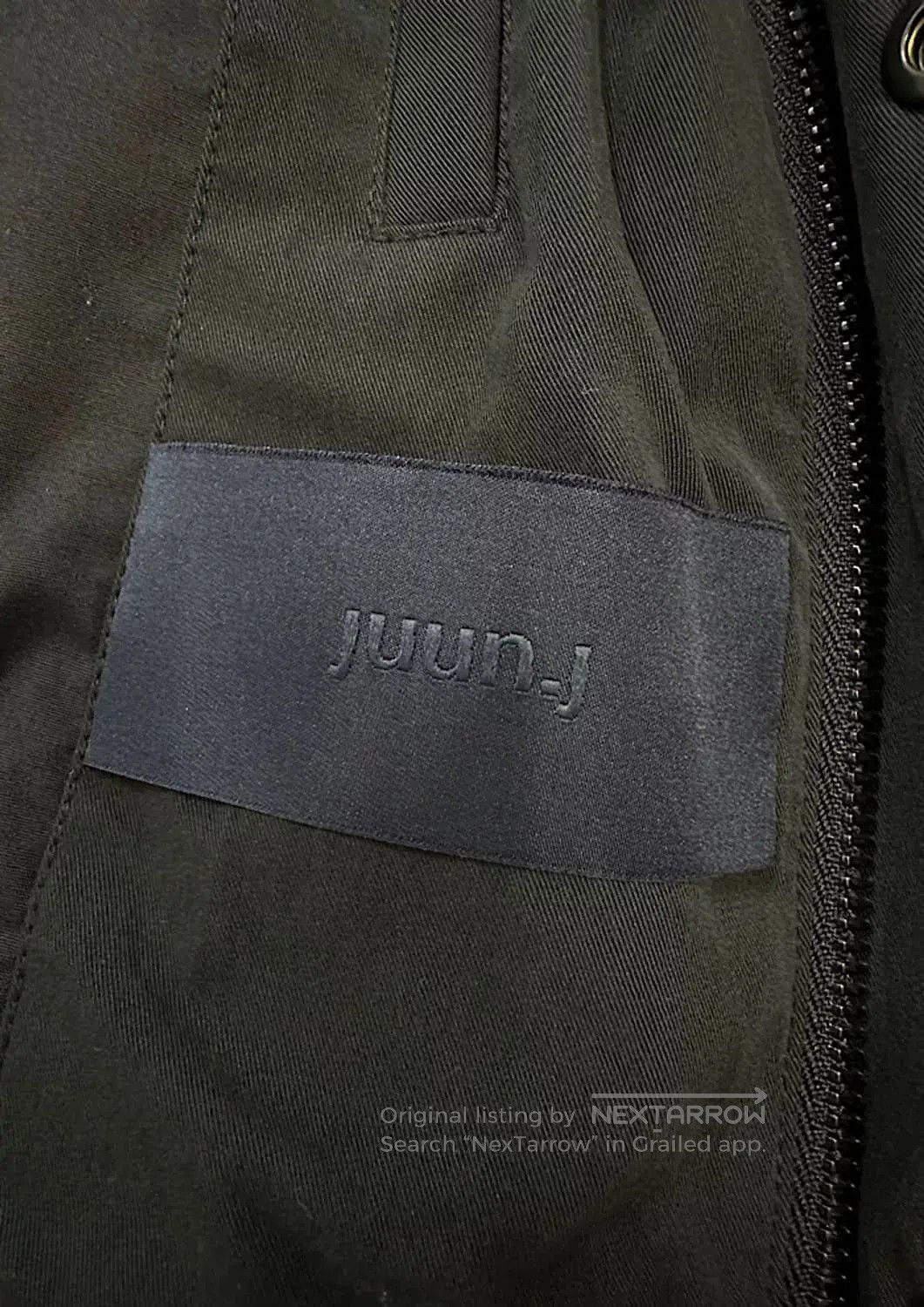 Juun.J juun.j Dark Utility Jacket. Size US M / EU 48-50 / 2 - 6 Thumbnail