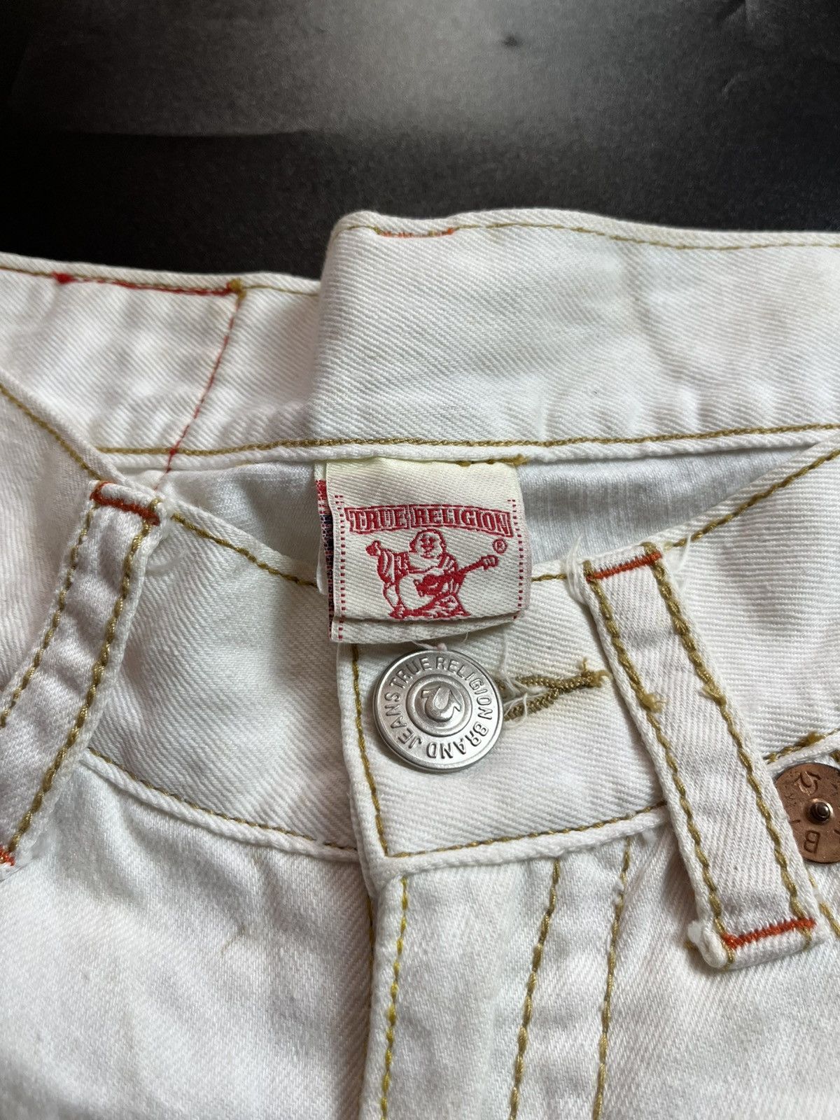If Six Was Nine VINTAGE SUPER FLARE TRUE RELIGION 90s Size US 30 / EU 46 - 6 Thumbnail