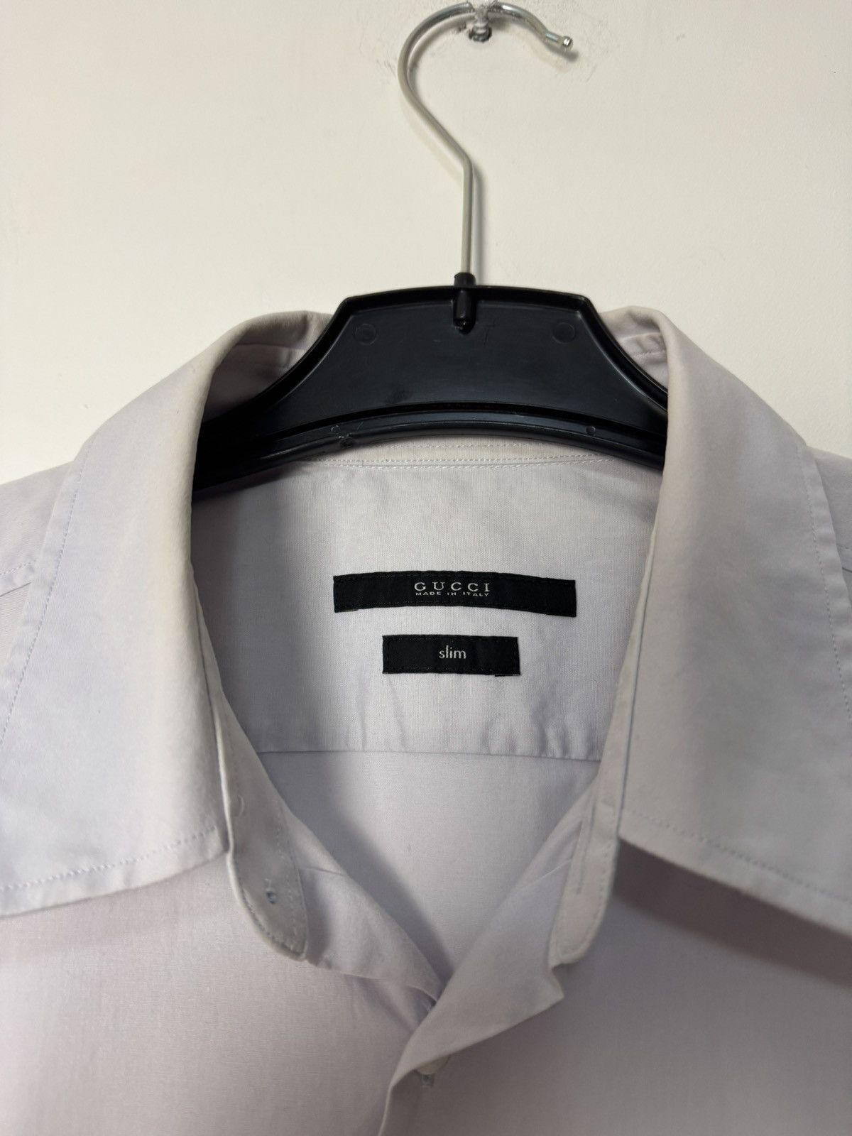 Gucci Gucci Slim Fit Shirt Long Sleeve Luxury Designer Italy Maden Size US M / EU 48-50 / 2 - 5 Thumbnail