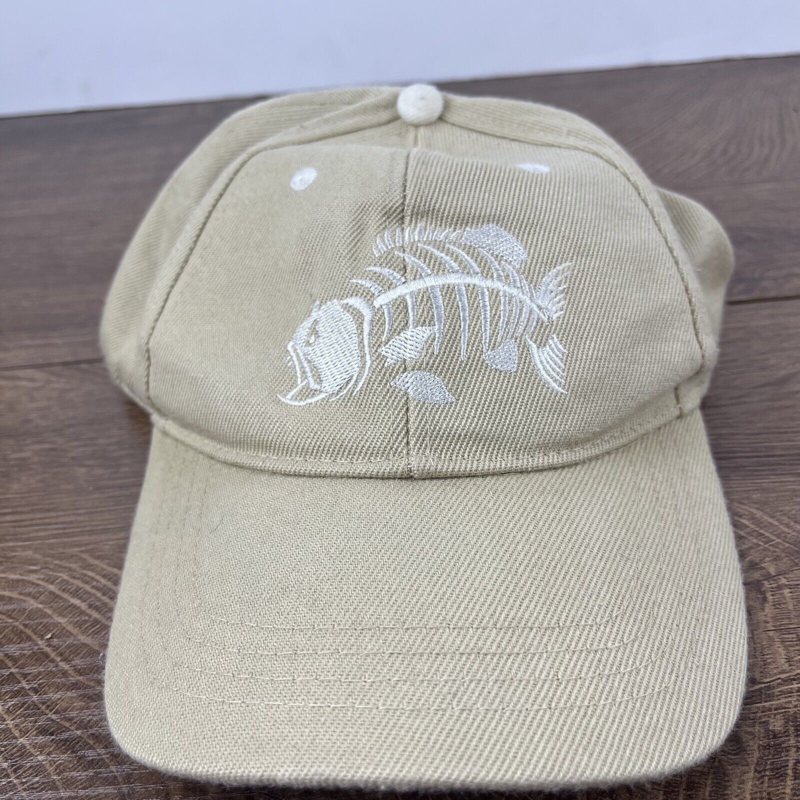 Other Bone Fish Hat Bonefish Tan Hat Adjustable Adult Fit Hat Brow Size ONE SIZE - 3 Thumbnail