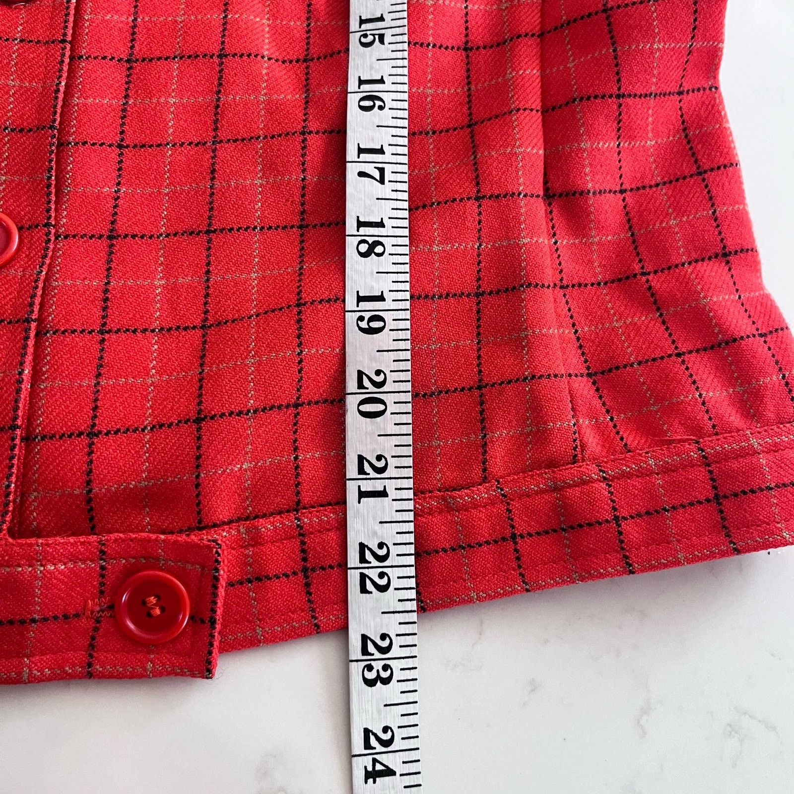 Brooks Brothers Brooks Brothers Vintage Plaid Wool Button Front Jacket Size L / US 10 / IT 46 - 8 Thumbnail