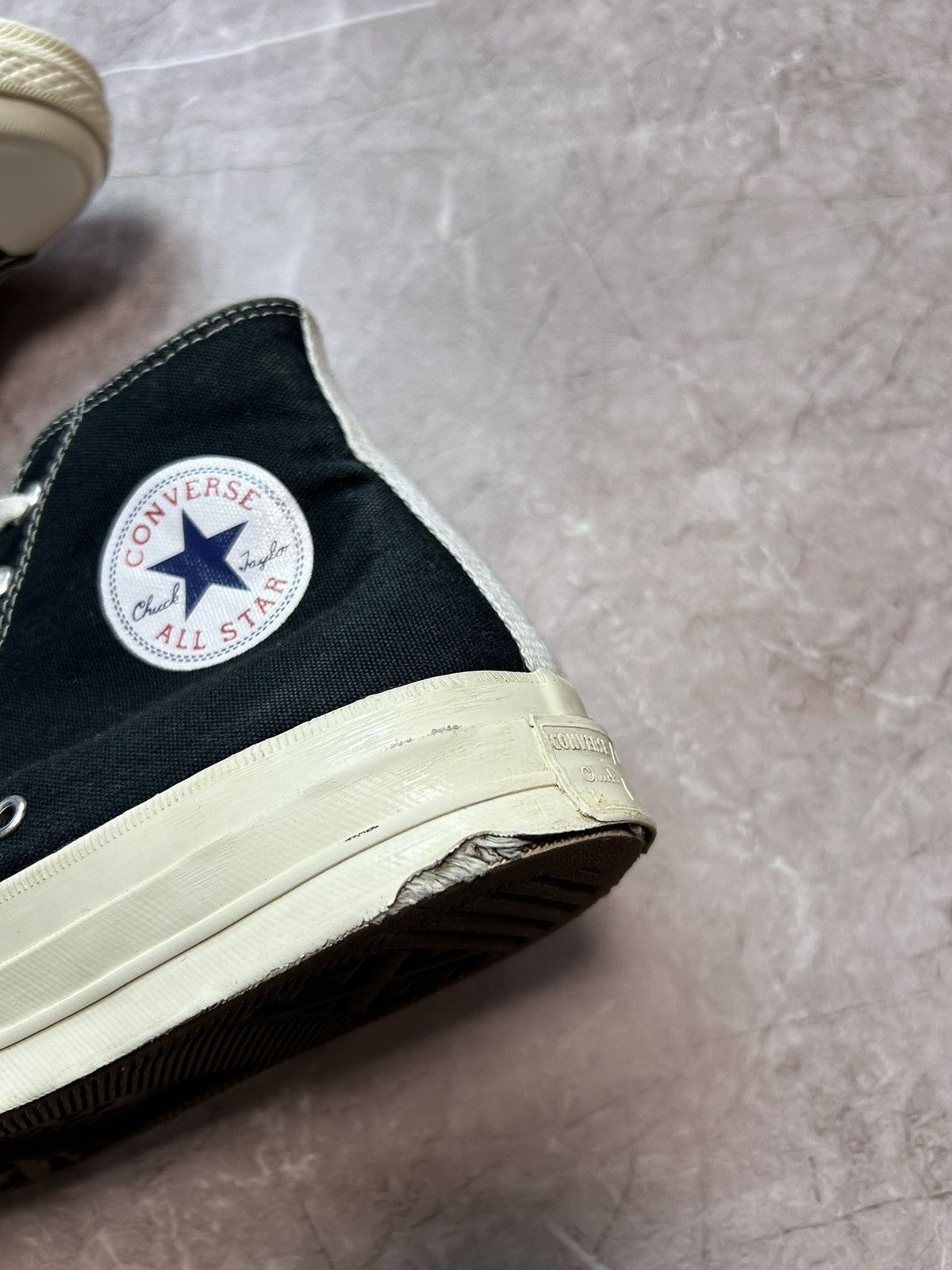 Other Comme des Garcons x Chuck Taylor All Star High Play 2015 Size US 8 / EU 41 - 10 Thumbnail