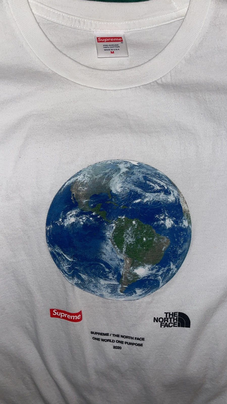 Supreme Supreme The North face 2020 One World T Shirt | Grailed