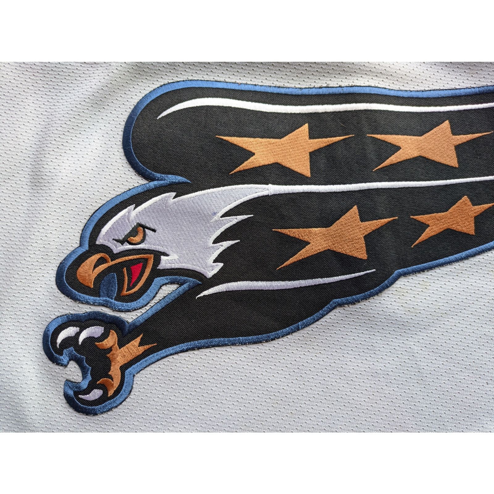 Ccm Washington Capitals 90s CCM jersey white Eagle 2XL NHL vtg Size US XXL / EU 58 / 5 - 6 Thumbnail