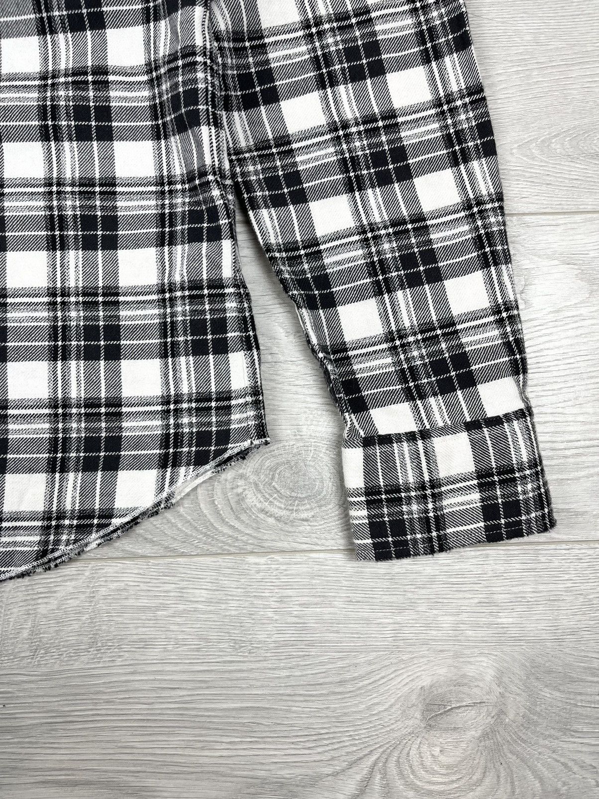 Allsaints Allsaints Blackroad LS Checkered Cotton Flannel Shirt Size US L / EU 52-54 / 3 - 5 Thumbnail