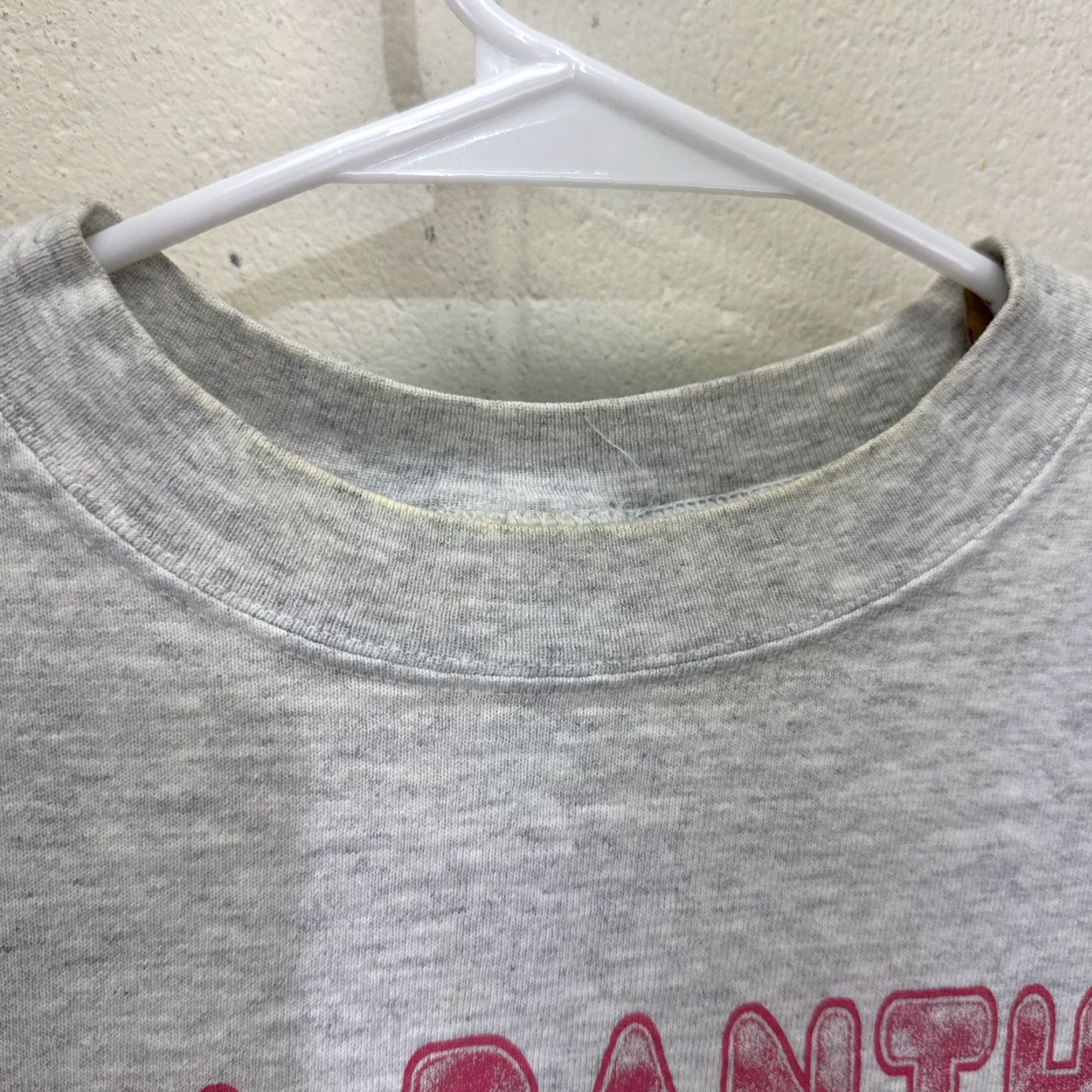 Pinko Vintage Pink Panther T-Shirt Men Large Gray 90s Cartoon Graphic Print Punk Style Size US L / EU 52-54 / 3 - 3 Thumbnail