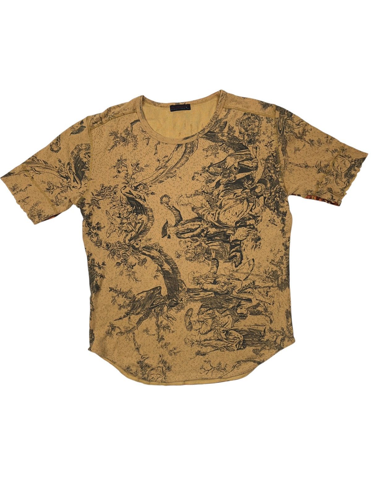 Custo Barcelona Vintage Custo Barcelona Renaissance All Over Print T-shirt Size US M / EU 48-50 / 2 - 1 Thumbnail