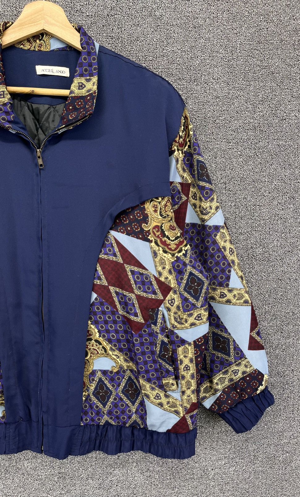 Japanese Brand Vintage Accell Ando Japanese Rare Zip Up Jacket Size US L / EU 52-54 / 3 - 4 Thumbnail
