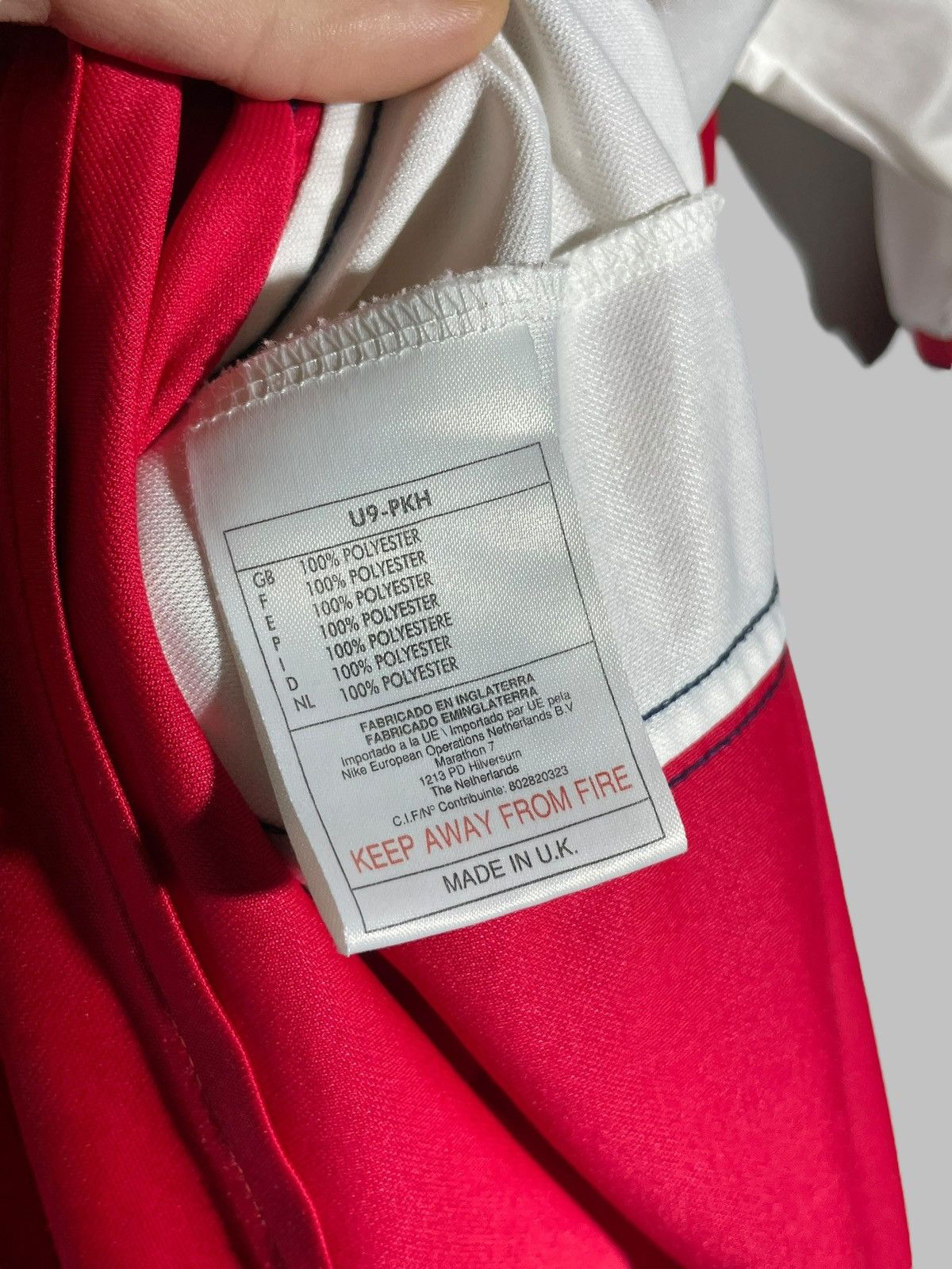 Nike × Vintage Arsenal FC Nike 1999/02 Vintage Home Football Shirt Size US L / EU 52-54 / 3 - 19 Thumbnail