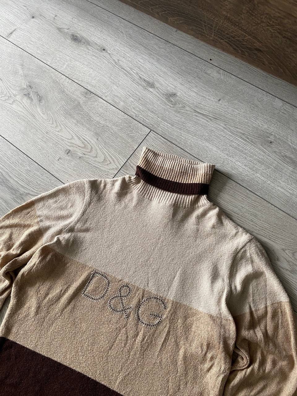 Dolce & Gabbana × Vintage Rare Dolce & Gabbana Logo Avantgarde Sweater T-shirt Size L / US 10 / IT 46 - 5 Thumbnail