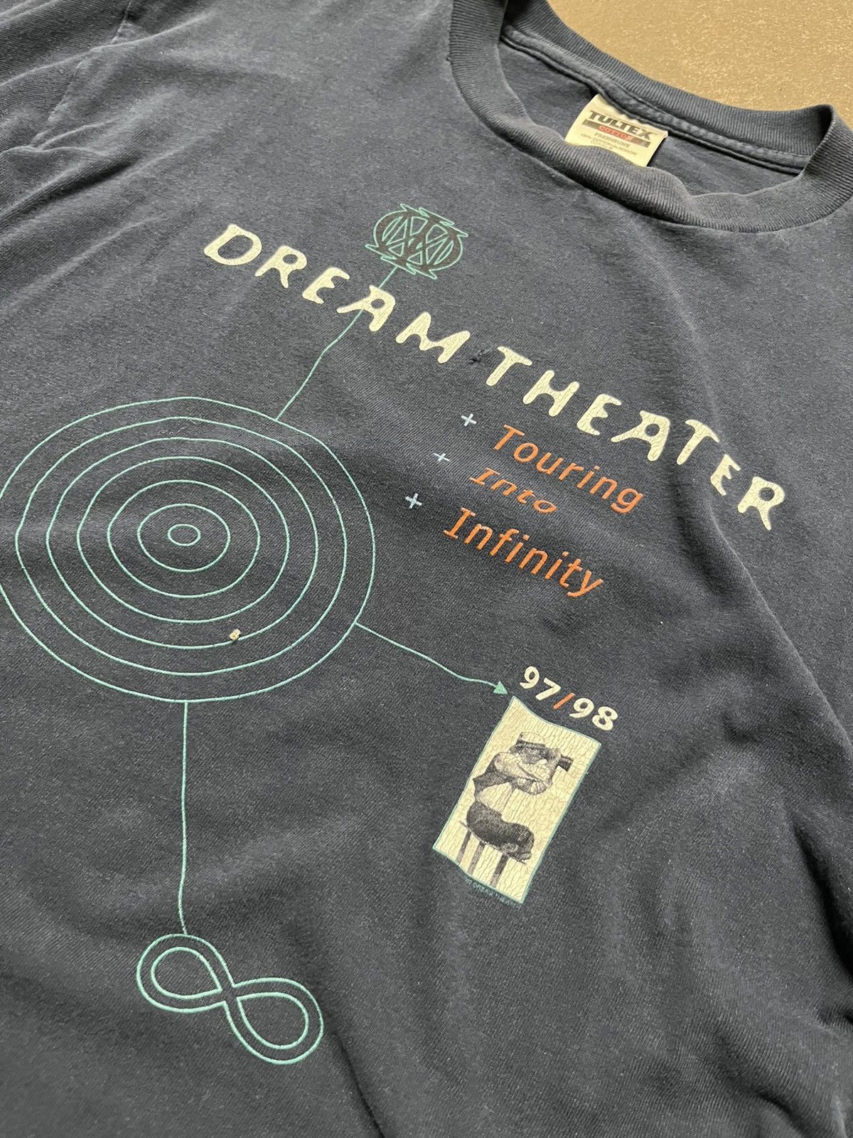 Dream Theater Vintage 1997/98 Tour Band Shirt Rock