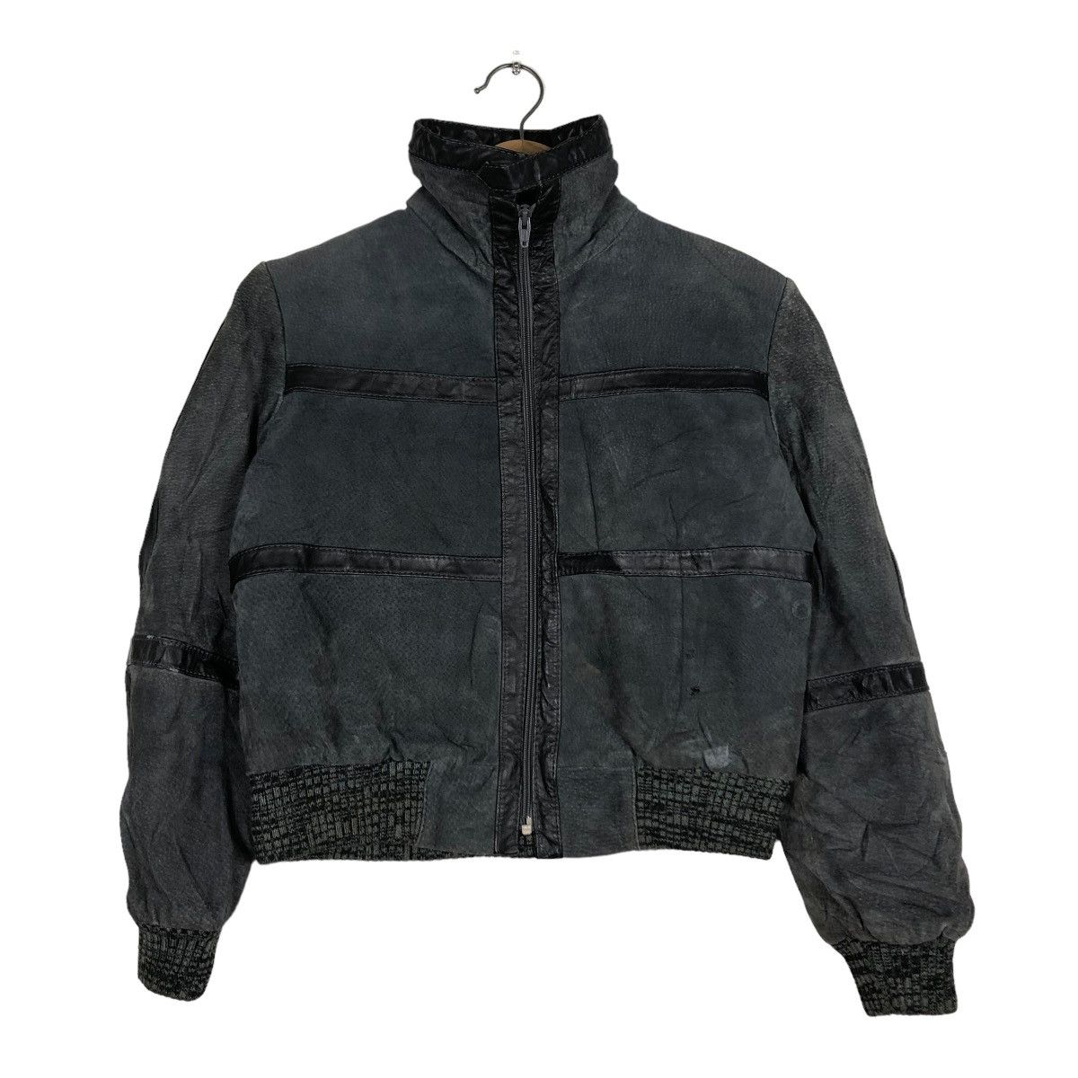 Japanese Brand 🔥VINTAGE GENUINE LEATHER JACKET BLANKET MACY’S BRAZIL Size US M / EU 48-50 / 2 - 3 Thumbnail